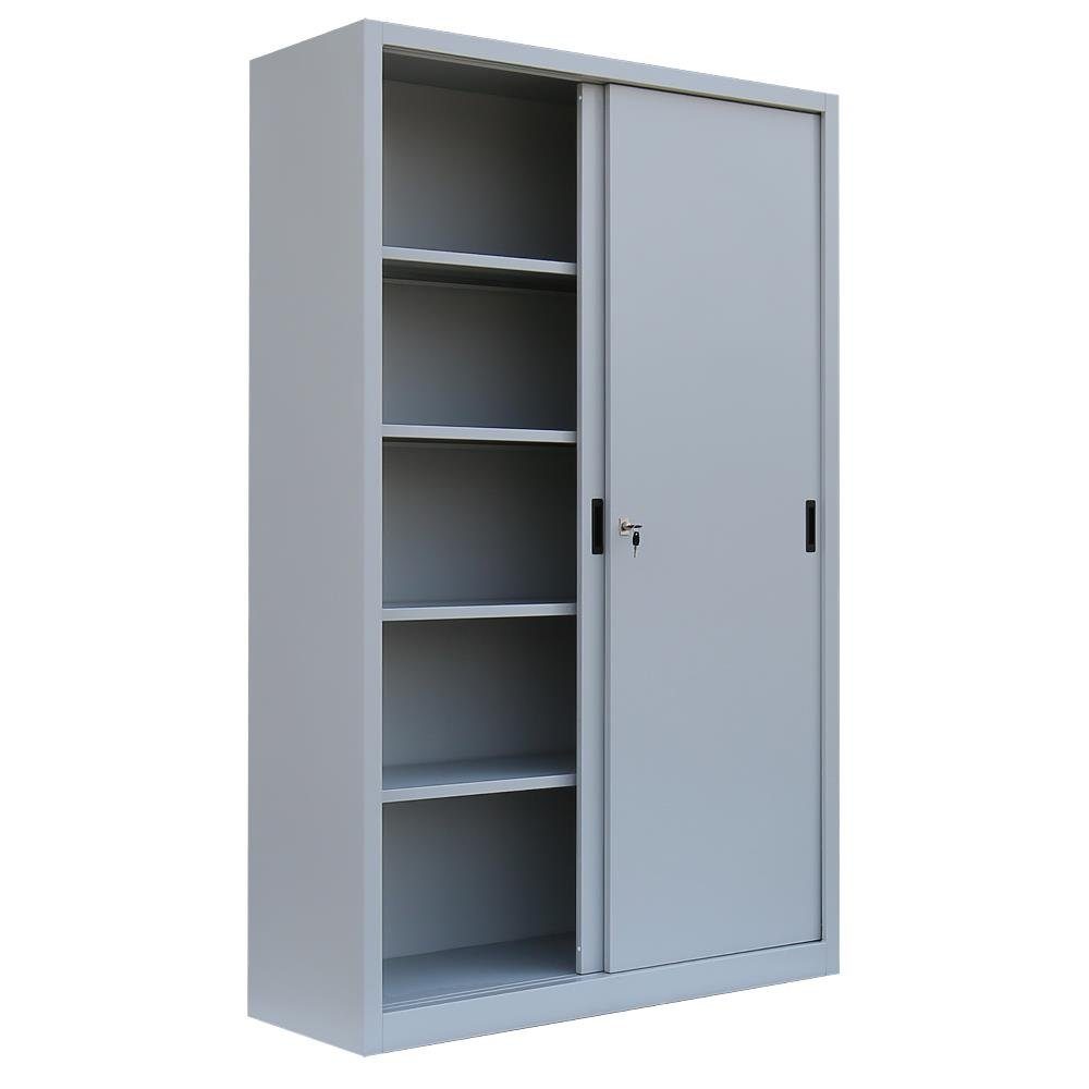Steelboxx Schiebetürenschrank Lüllmann® Schiebetürenschrank, 5 OH, günstig online kaufen