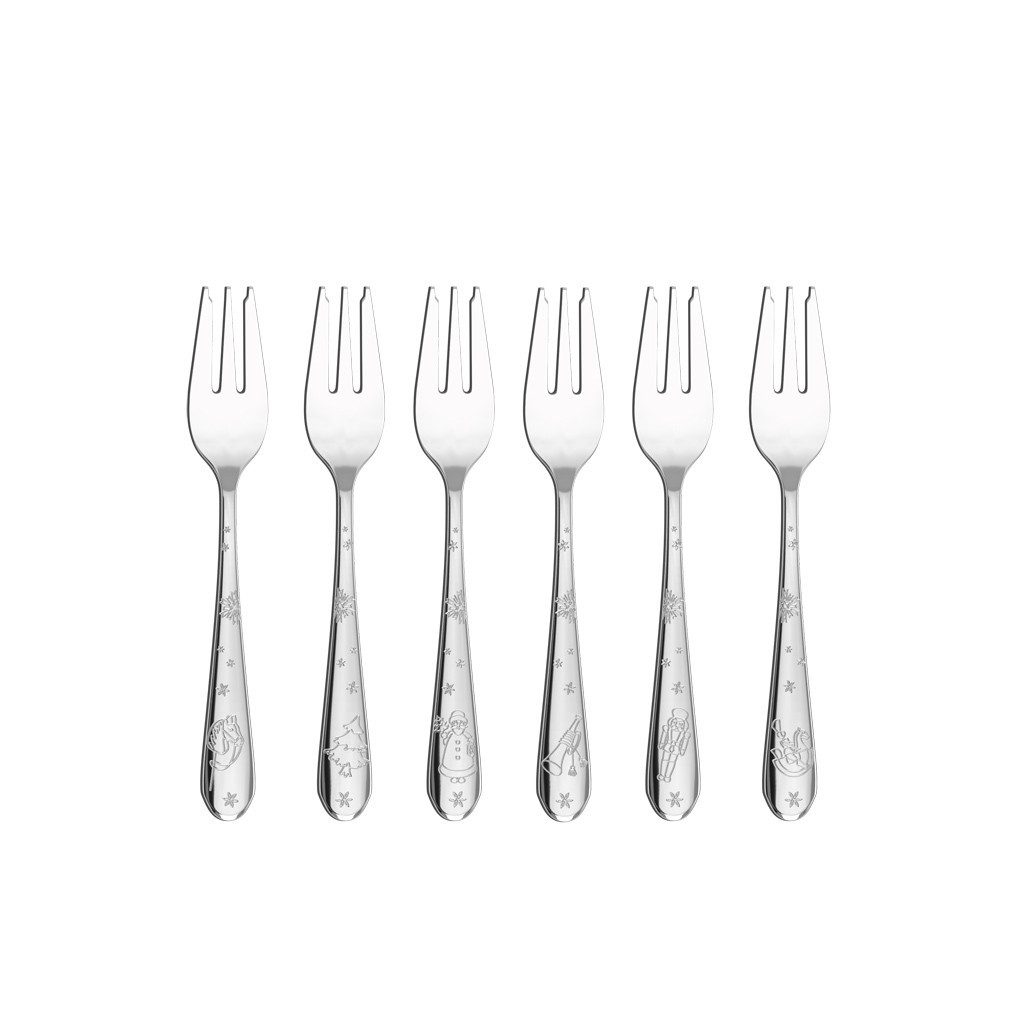 Villeroy & Boch Kuchengabel Toy's Delight Kuchengabel-Set 6tlg. 158mm (6 Stück)