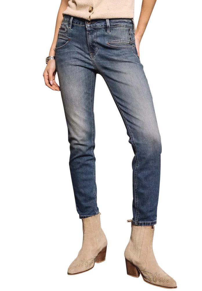 Freeman T. Porter 7/8-Jeans Alexa High Waist Cropped Super Stretch Denim si günstig online kaufen