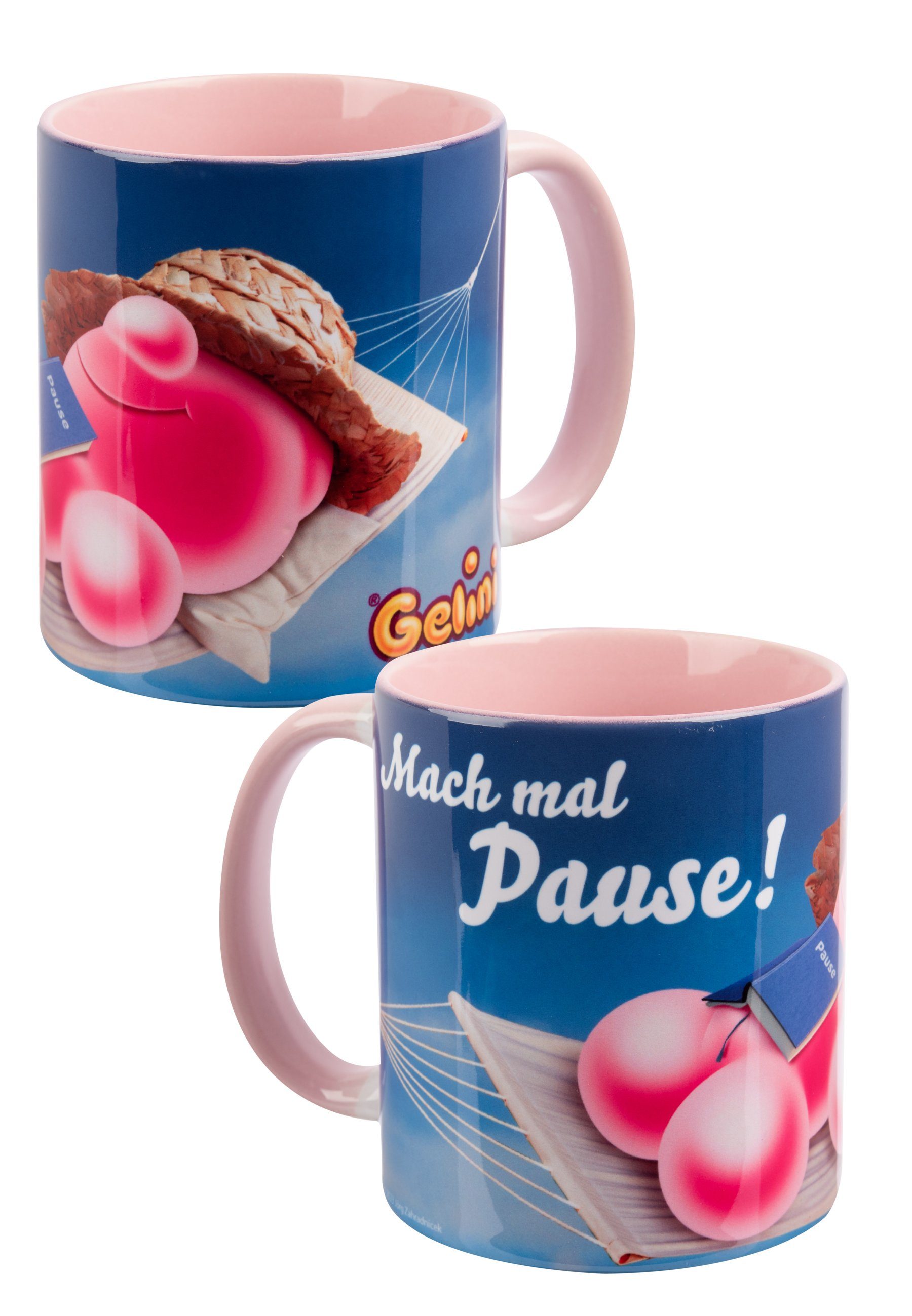United Labels® Tasse Gelini 320 - ml, Keramik Keramik aus Tasse Pause Kaffeetasse 