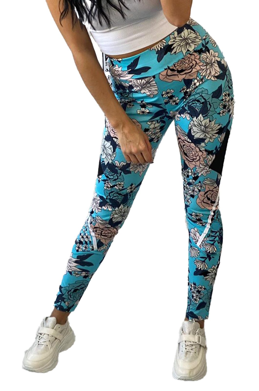 Holala Leggings (1-tlg) Gym Leggings HL- 324 Floral günstig online kaufen