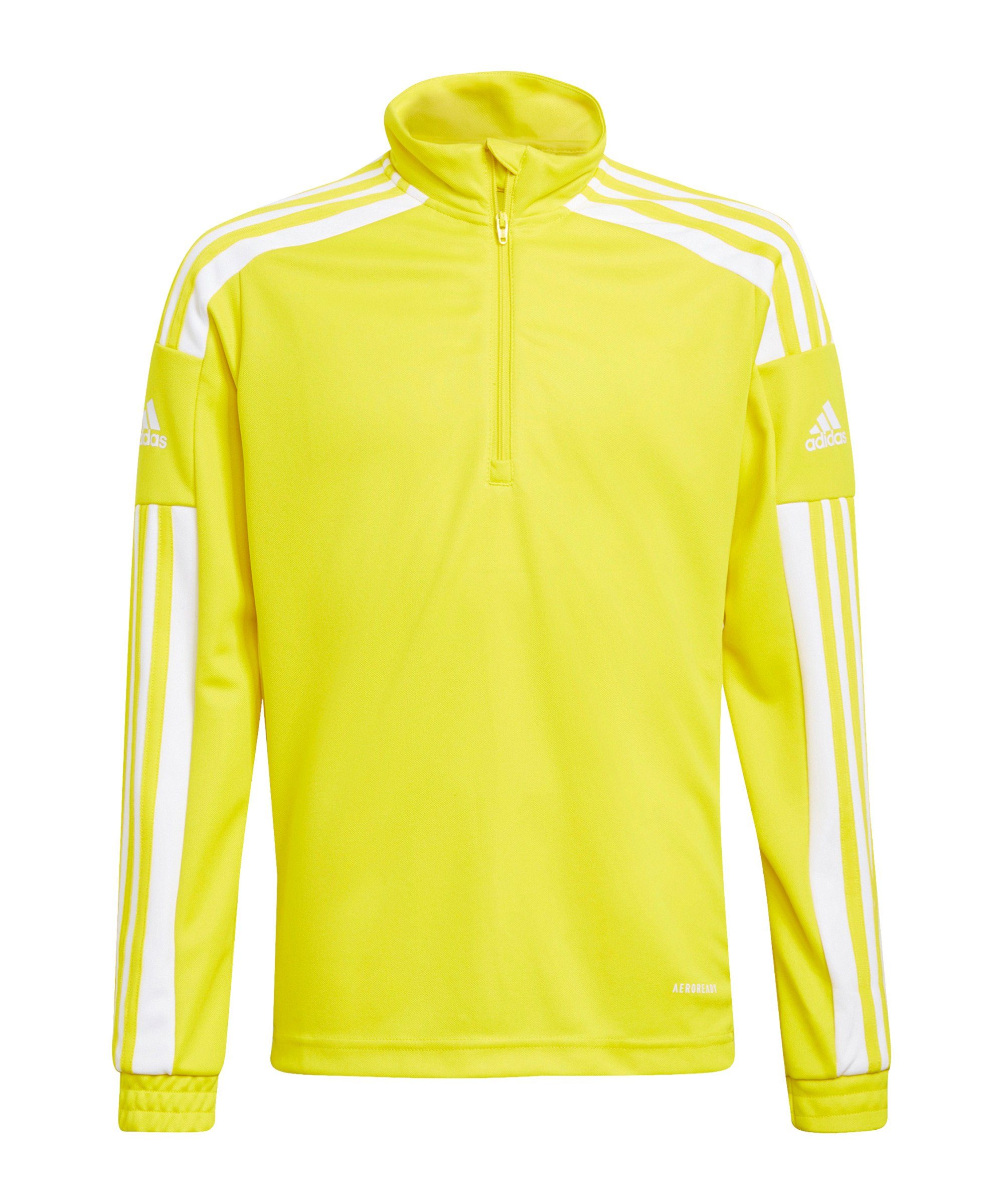 adidas Performance Sweatshirt gelbweiss Trainingstop 21 Squadra Kids