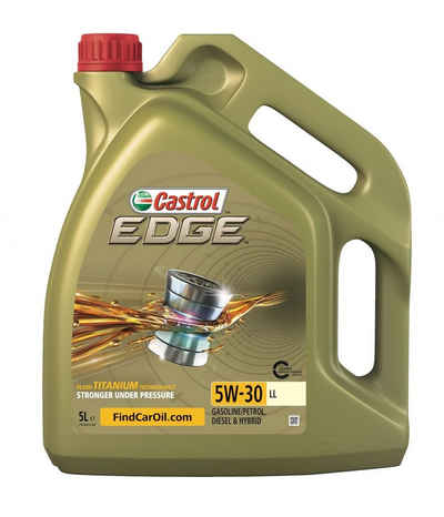 Castrol Universalöl Castrol Motoröl Edge 5W-30 LL 5L