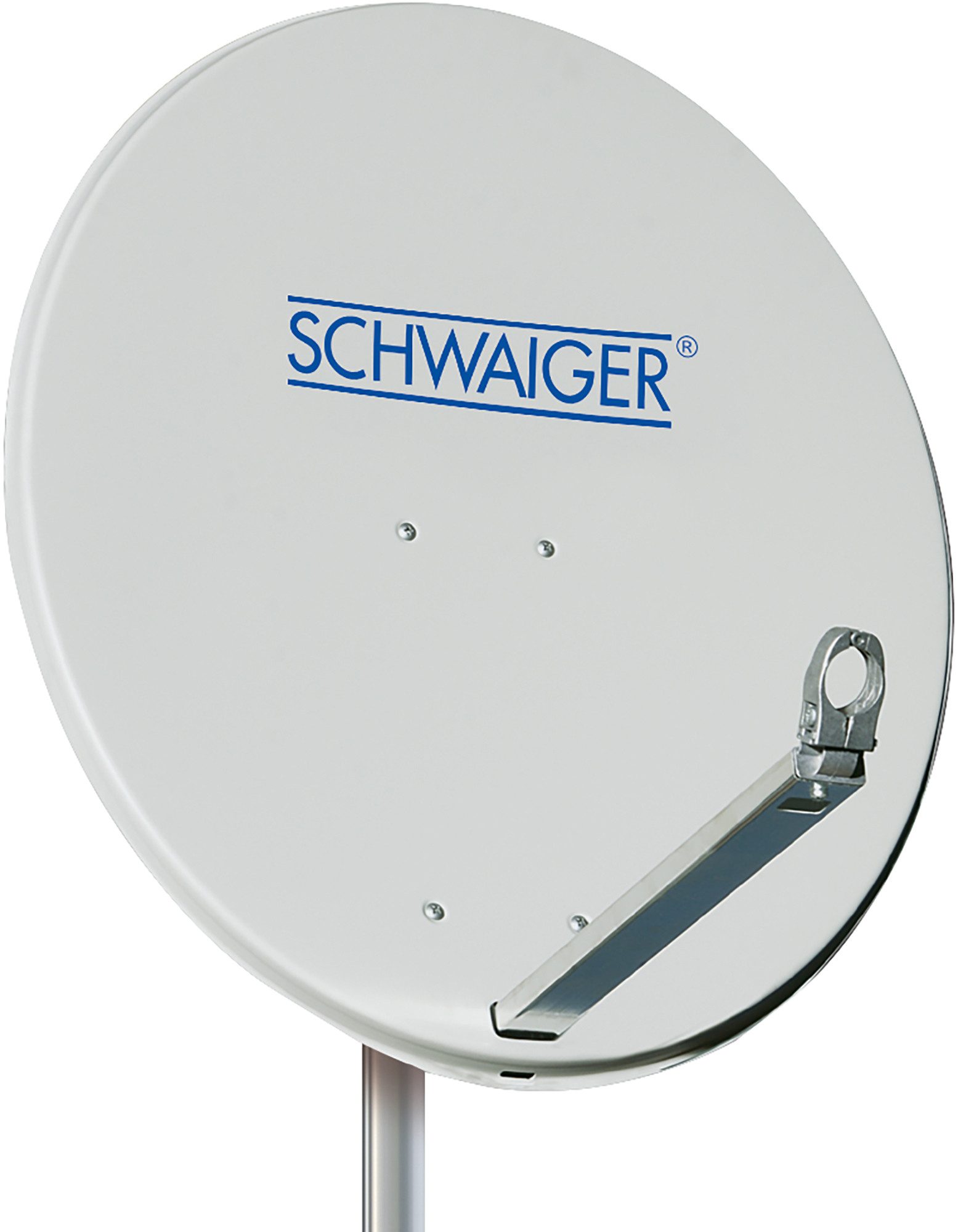 Schwaiger SPI621.0 Sat-Spiegel (57 cm, Aluminium, hellgrau)