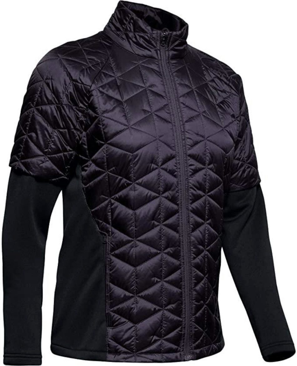 Under Armour® Sweatjacke Under Armour Golf Jacke ColdGear Reactor Hybrid Lila Damen
