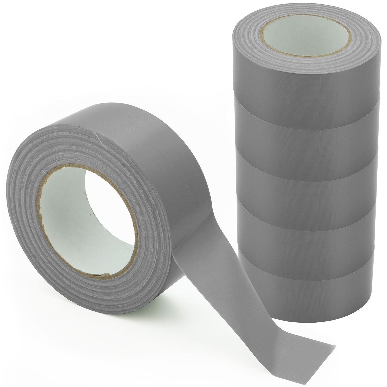 Klebeband 6 x Gewebeklebeband Silber 5 cm x 50 Meter Typ 7600