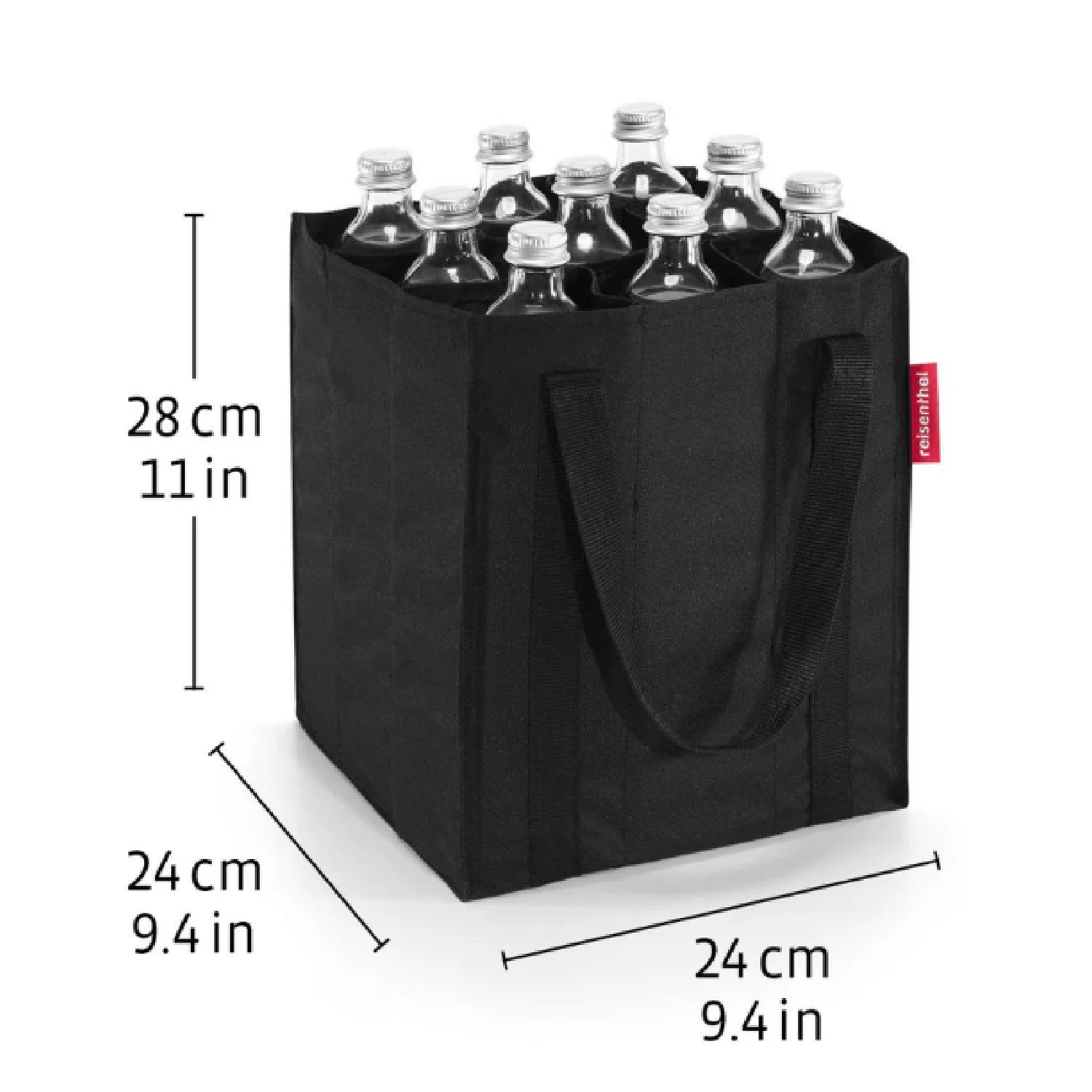 REISENTHEL® Flaschenkorb Bottlebag 9er twist navy – Bild 5 von 5