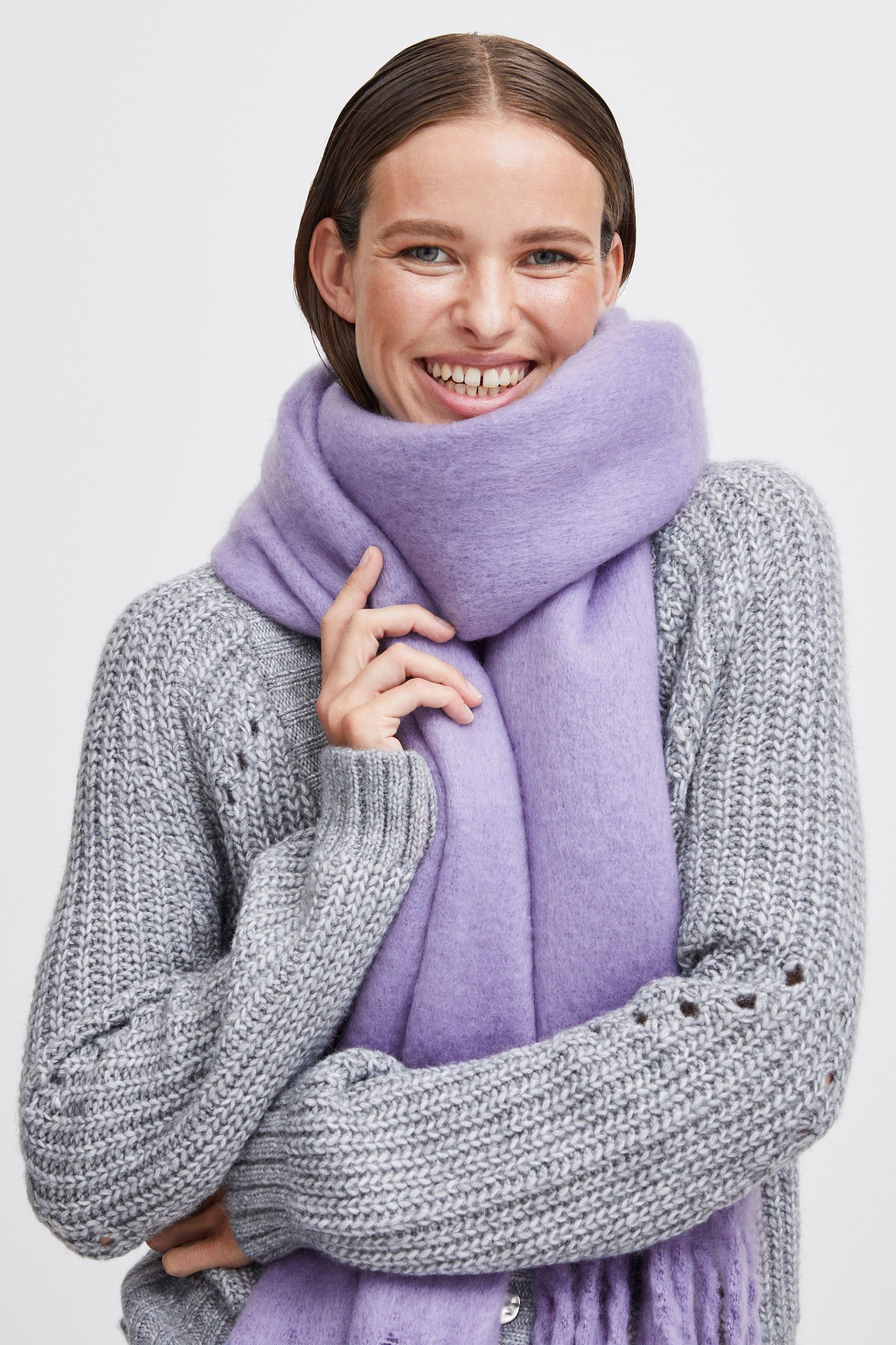 b.young Strickschal BAWILME SCARF - 20813972 Sweet Lavender (163931)