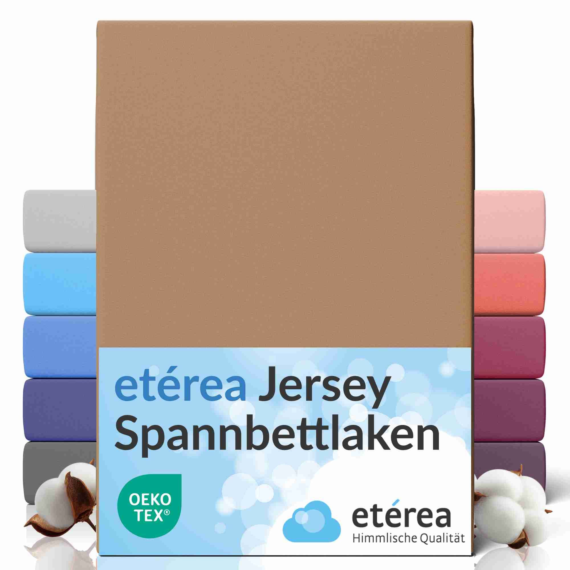 etérea Himmlische Qualität Spannbettlaken etérea Comfort Jersey Spannbettla günstig online kaufen