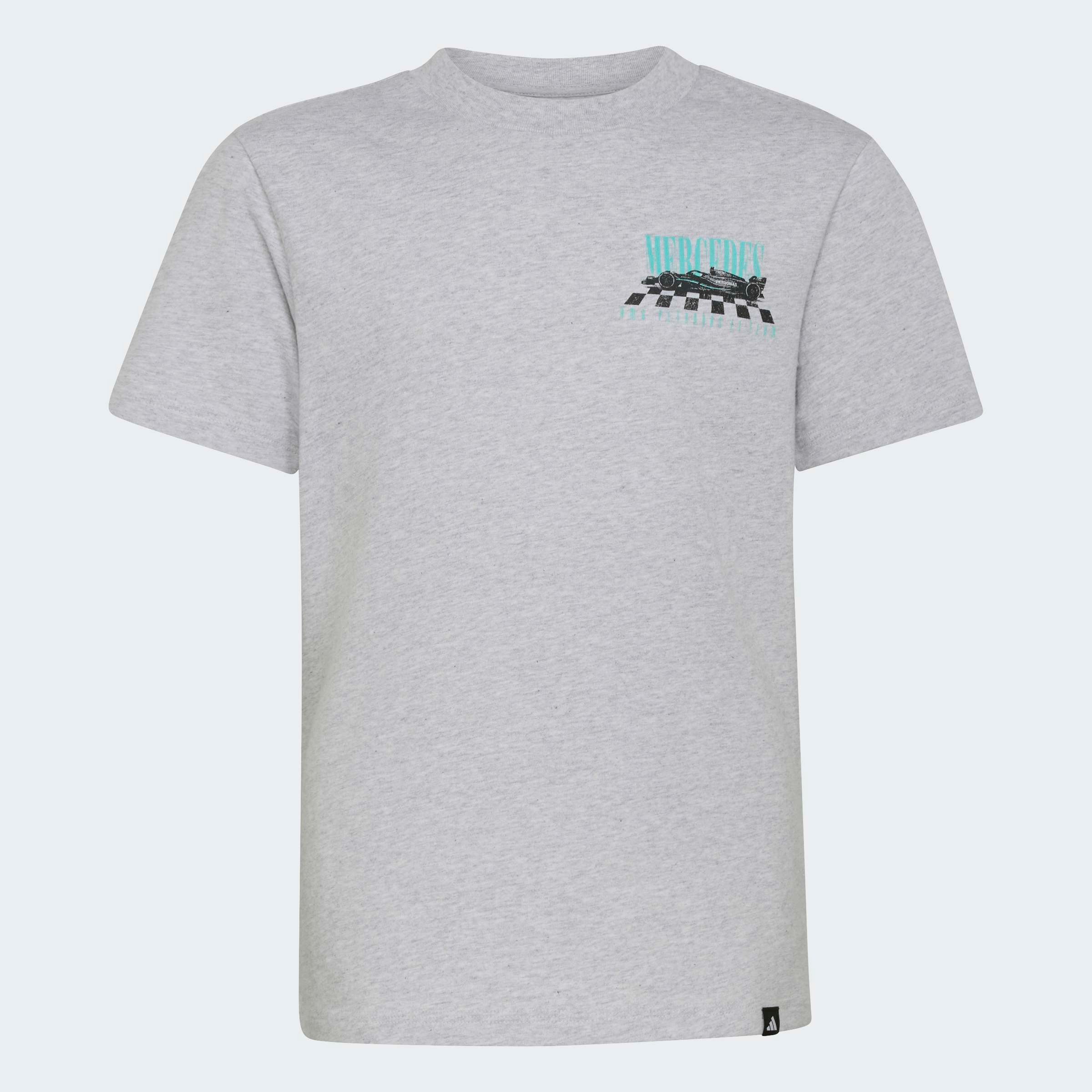 adidas Performance T-Shirt MER GFX TEE 01Y für Kinder, mit Rundhalsausschnitt, in normaler Länge, ohne Verschluss
