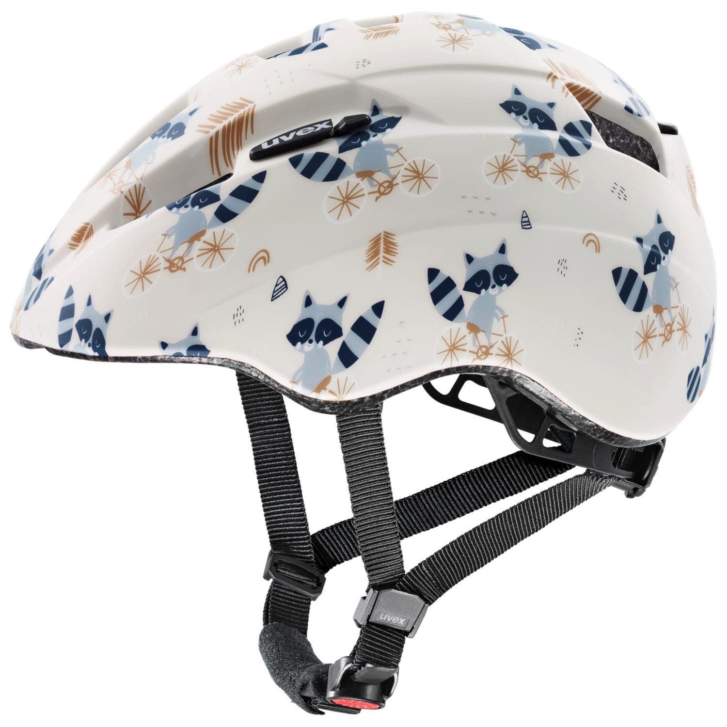 Uvex Kinderfahrradhelm uvex kid 2 cc raccoon matt