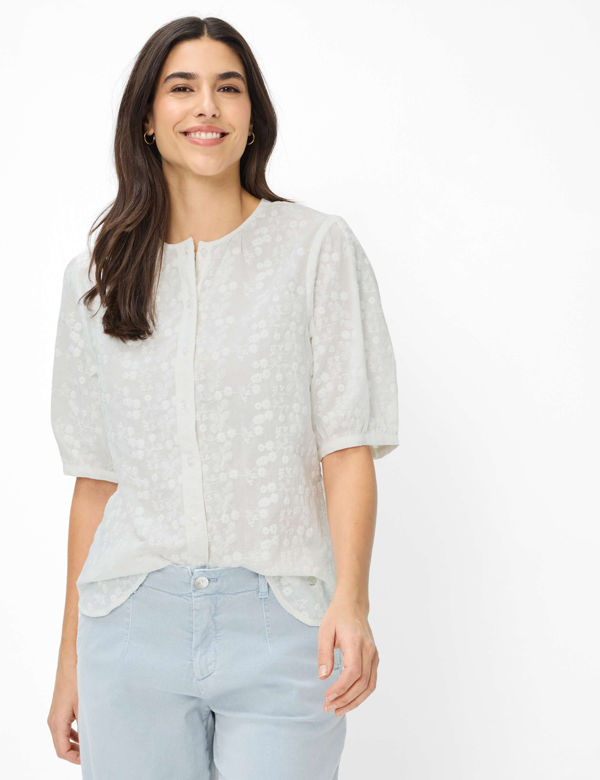 Brax Kurzarmbluse Style VEA günstig online kaufen