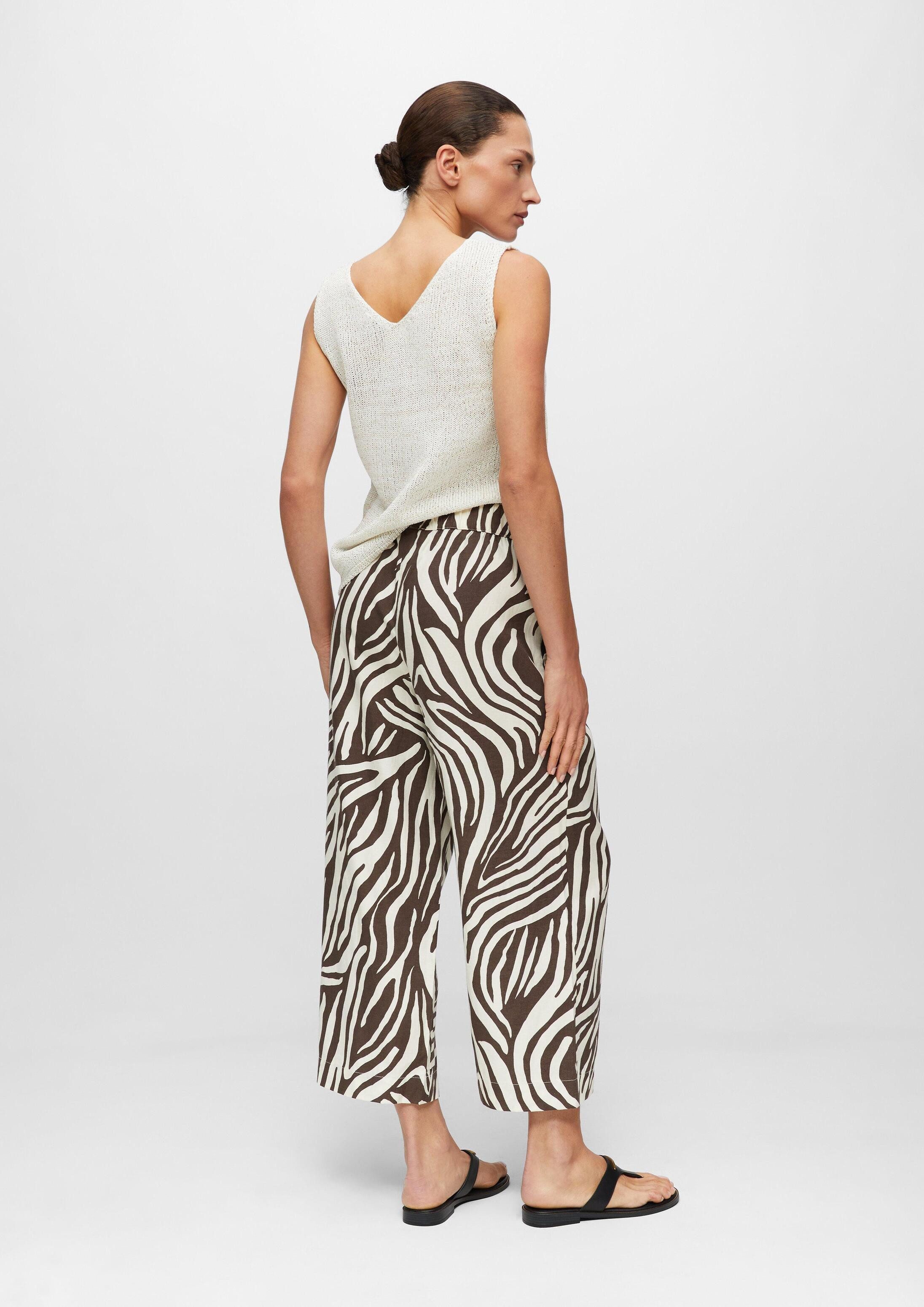 s.Oliver Culotte Hose Hose mit elastischem Bund und Eingrifftaschen