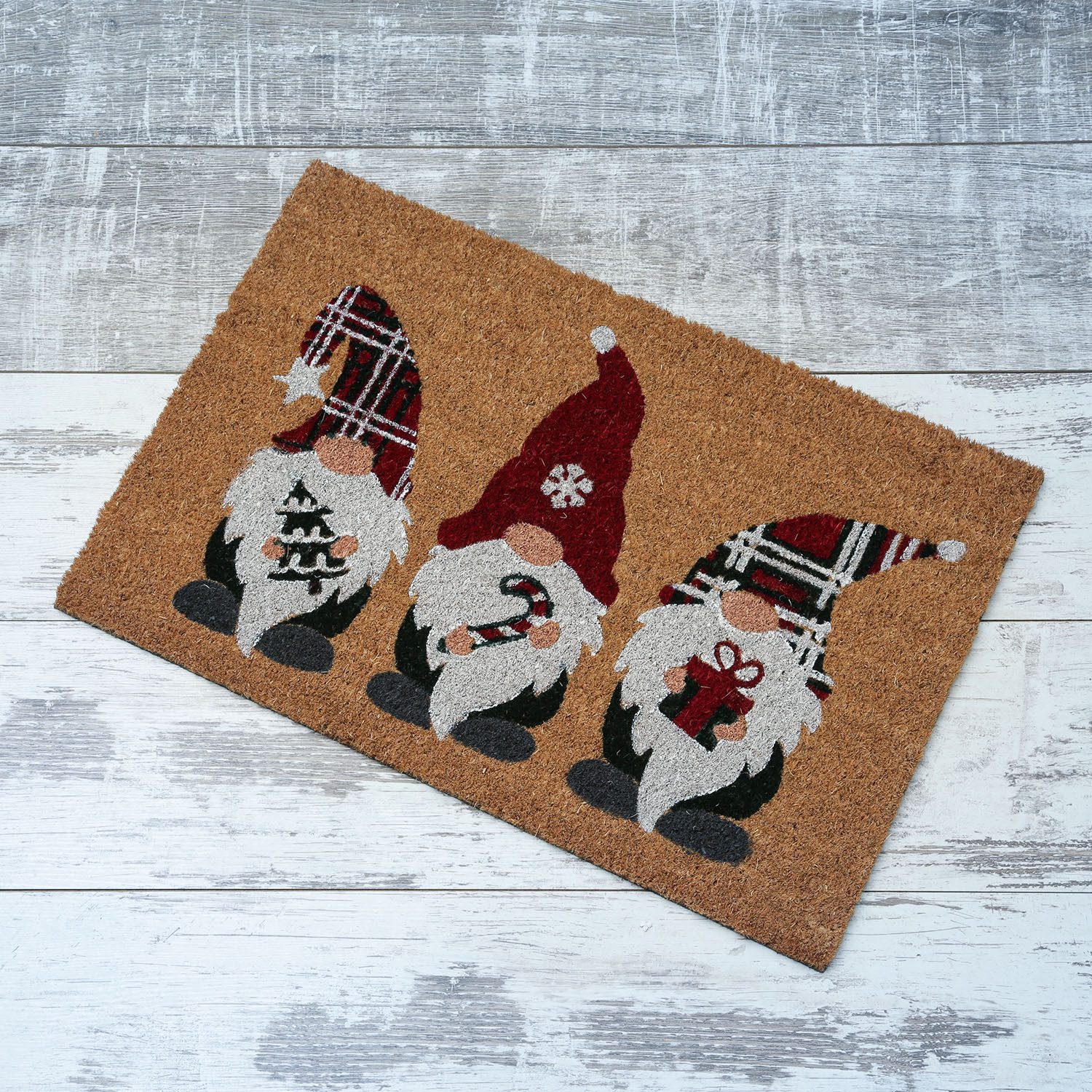 MARELIDA Fußmatte Wichtel Zwerge Weihnachten Schmutzfangmatte Türmatte Koko günstig online kaufen