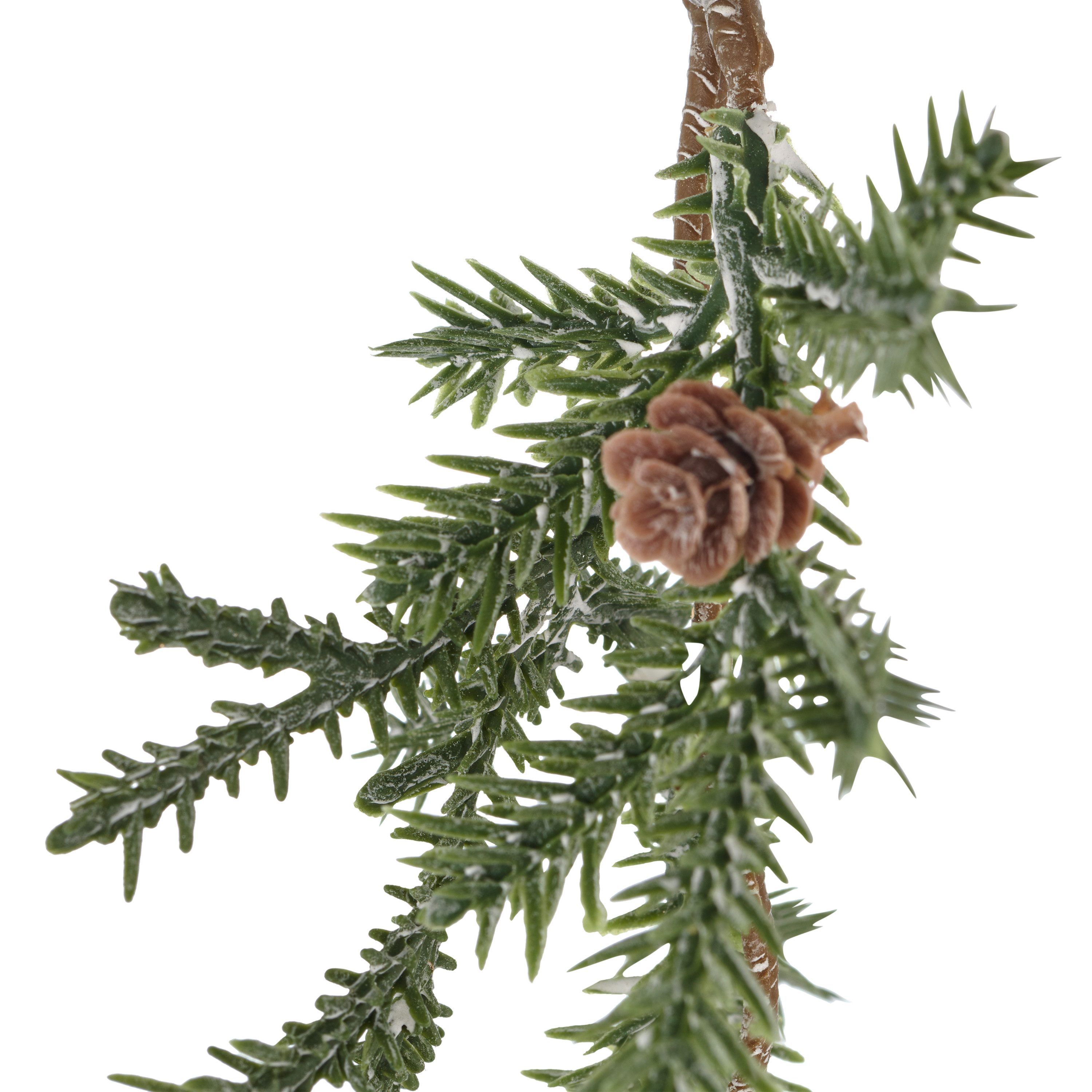 Kunstgirlande Tannengirlande mini, Creativ green, mit Clip-Befestigung