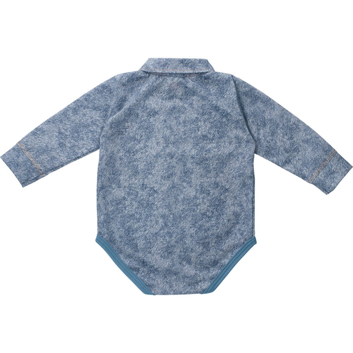 Makoma Langarmbody Jeansstyle Jungen (1-tlg) Langarm Einteiler, Body, Longsleeve-Body, Bodysuit, Stretchbody