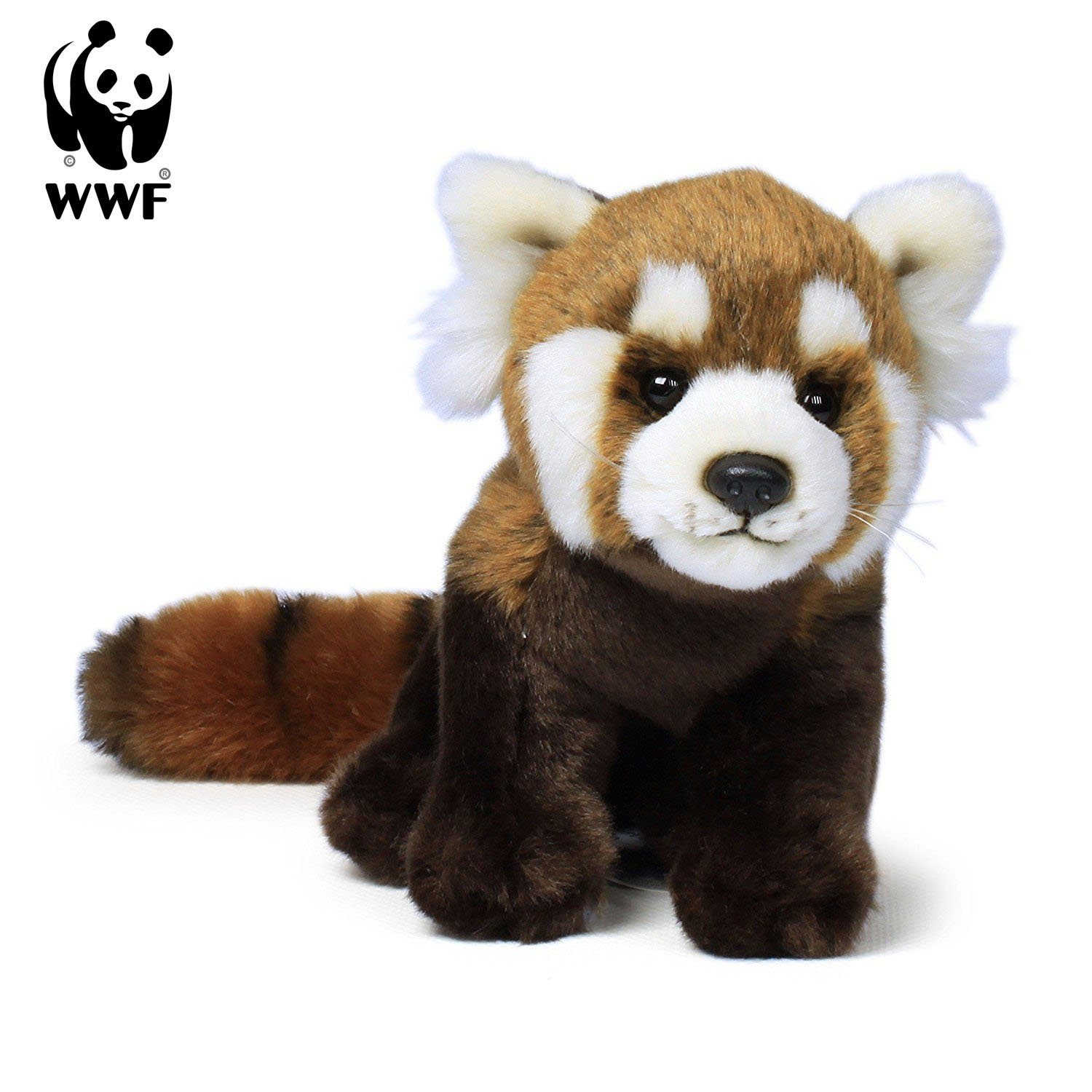 WWF Kuscheltier Plüschtier Roter Panda (23cm), sitzend