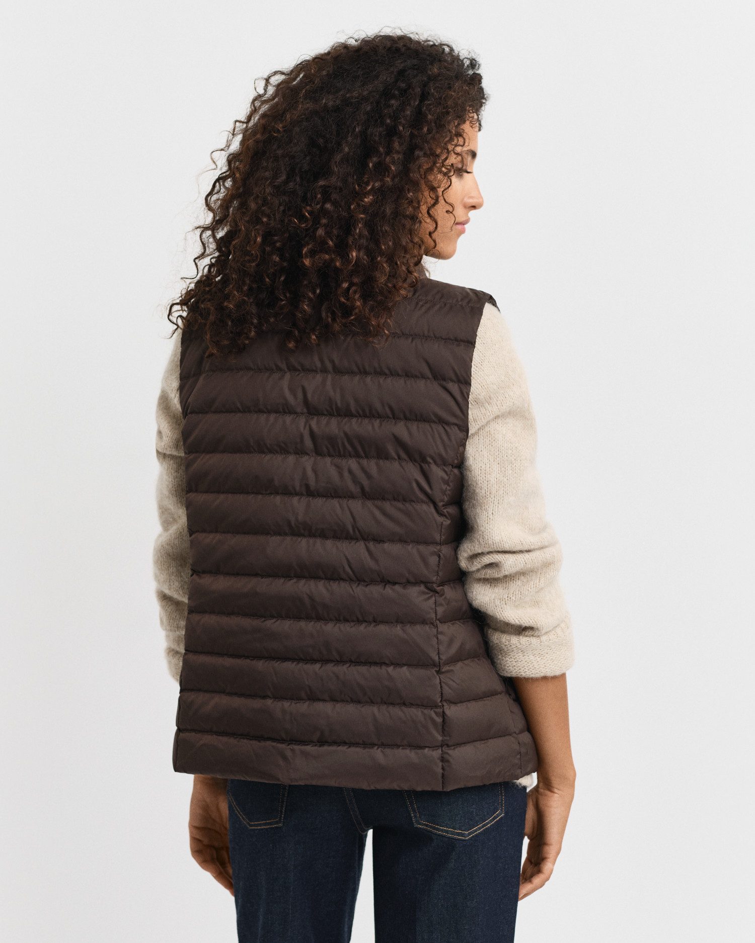 Gant Steppweste LIGHT DOWN VEST Regular fit mit Stehkragen