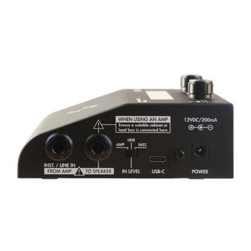 Two Notes Audio Engineering E-Gitarre Opus, Effektpedal, Amp und Cab Simulator, mit XLR-Kabel