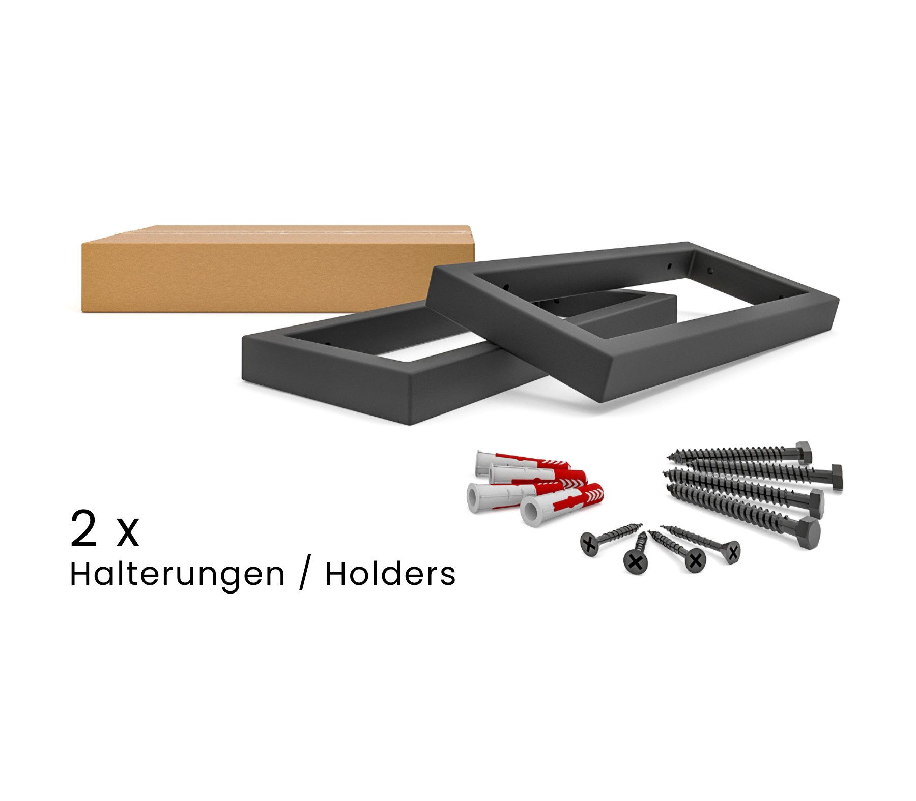 HEVVA Waschtischbefestigung Waschtischhalterung I RHEIN I 20-50 cm I Wandko günstig online kaufen