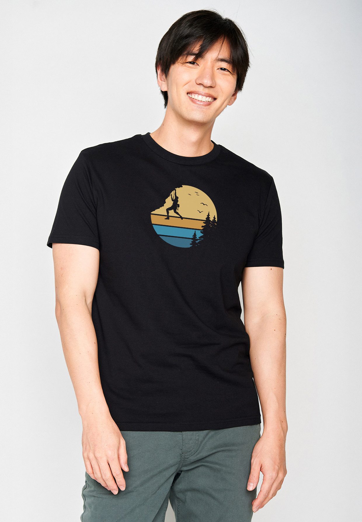 GreenBomb T-Shirt Nature Cliffhanger (1-tlg., 1)