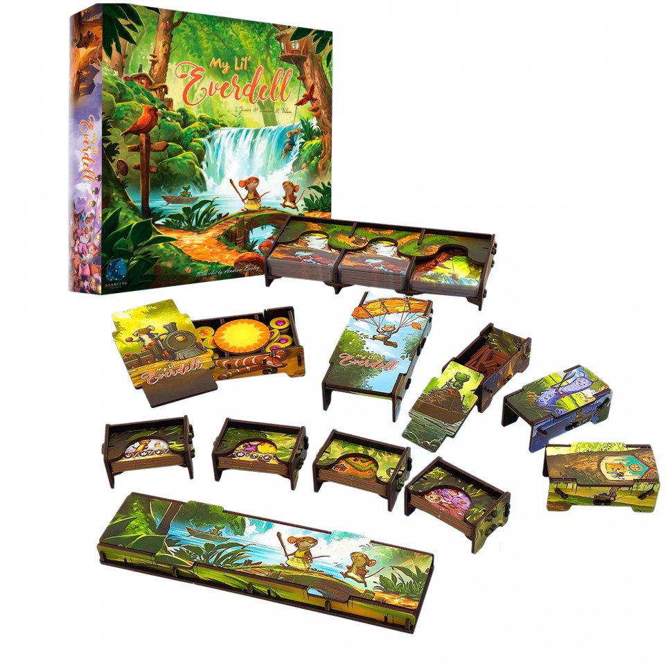 e-Raptor Spiel, Insert - My Little Everdell - UV