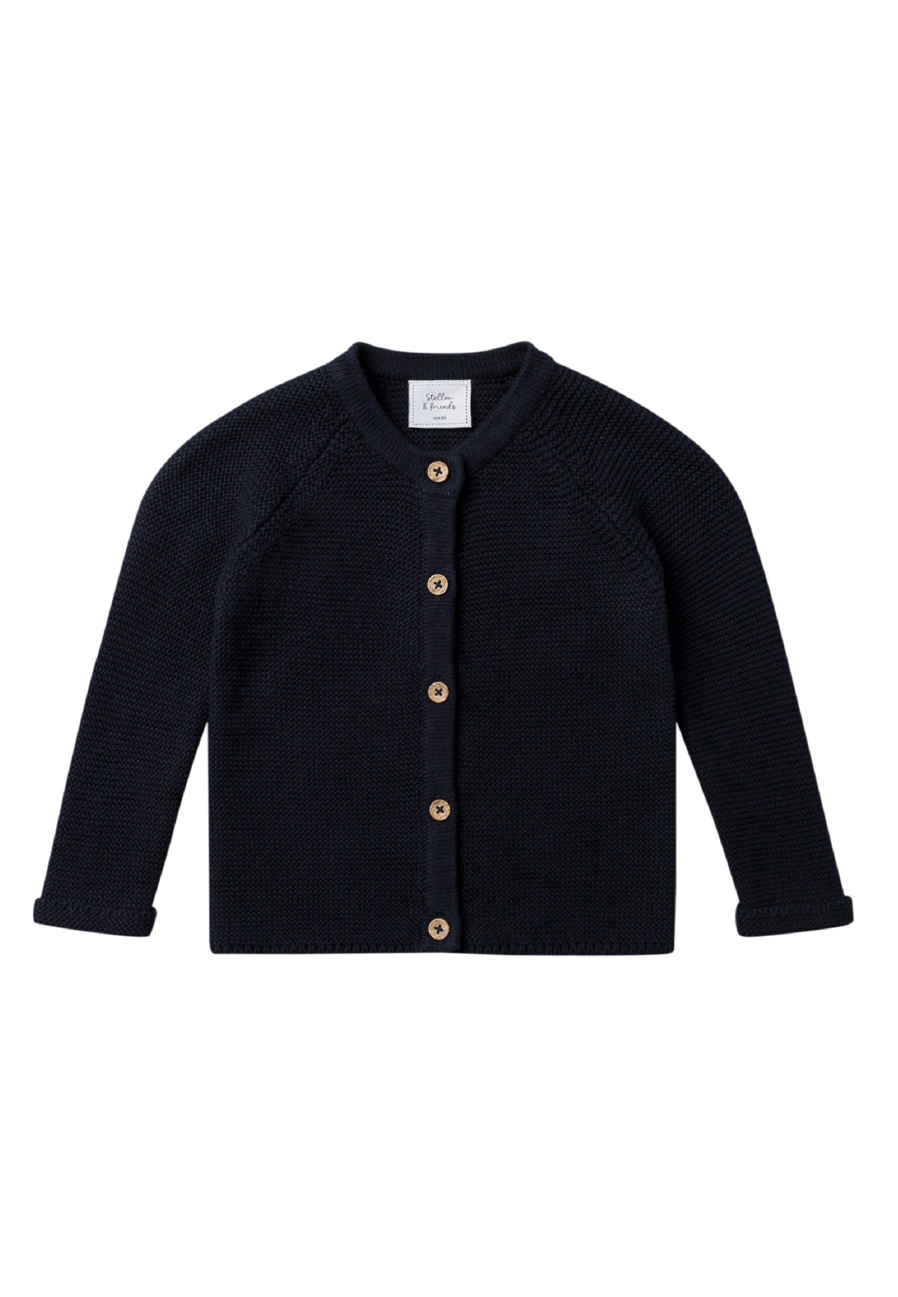 Stellou & friends Strickjacke Navy Strickjacke Stellou friends and