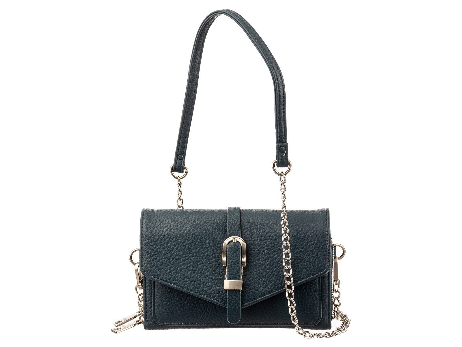 Prato Handtasche S033-G Umhängetasche genarbtes PU Clutch (1-tlg)