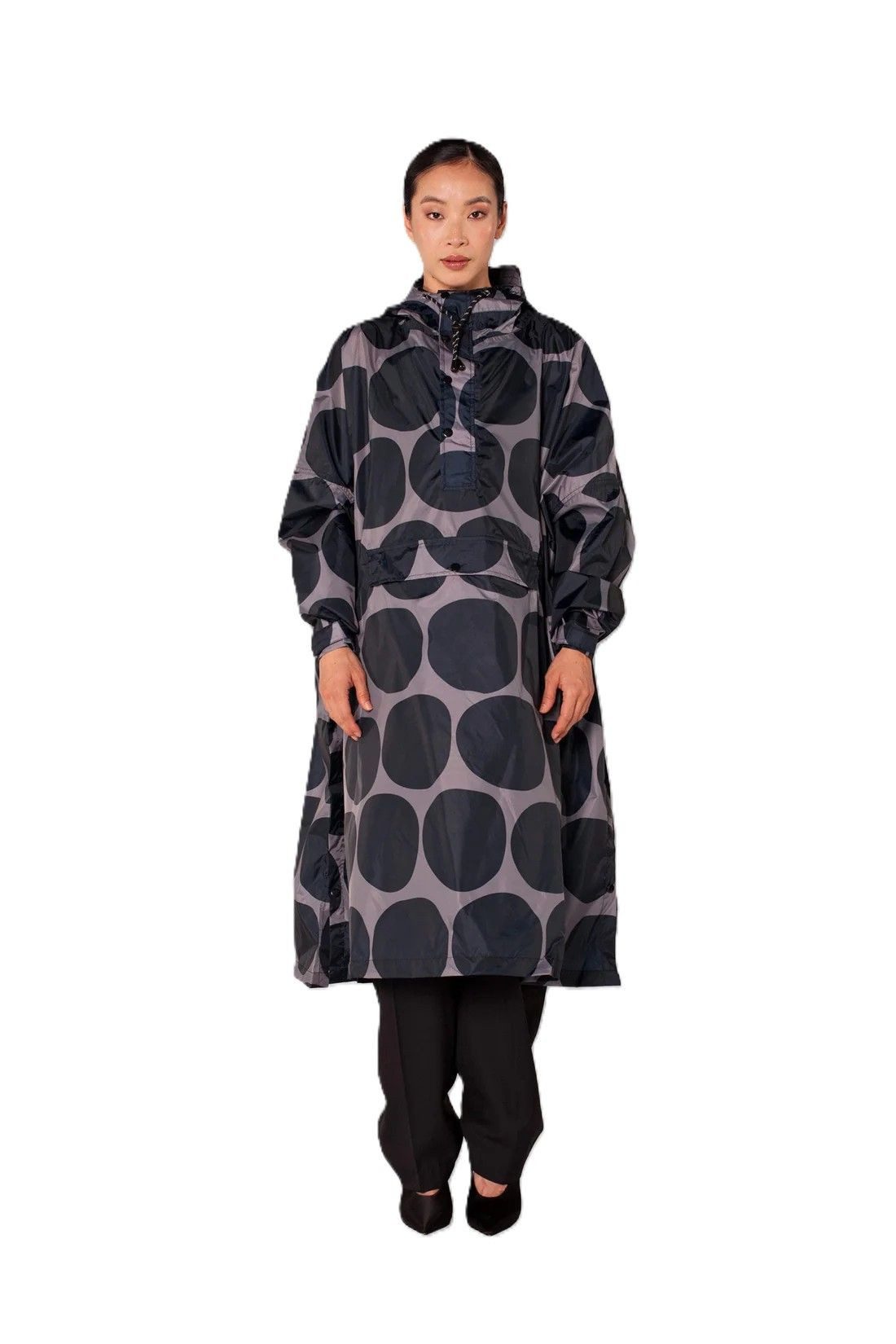Rainkiss Poncho Black Polka günstig online kaufen