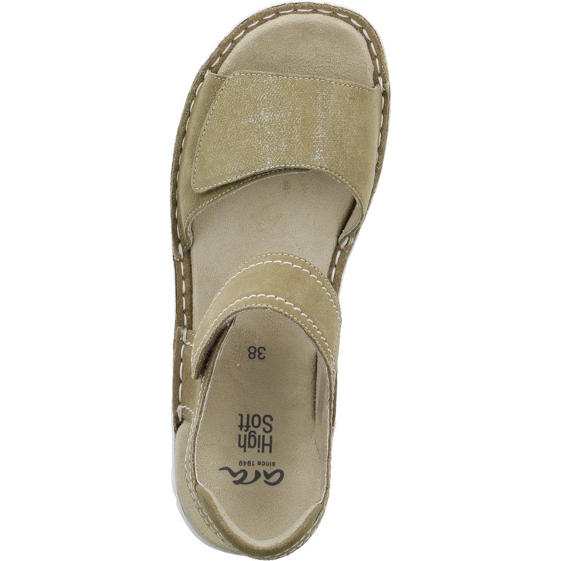 Tampa - Ara Damen 048263 Leder Schuhe, beige Sandalette Ara Sandalette