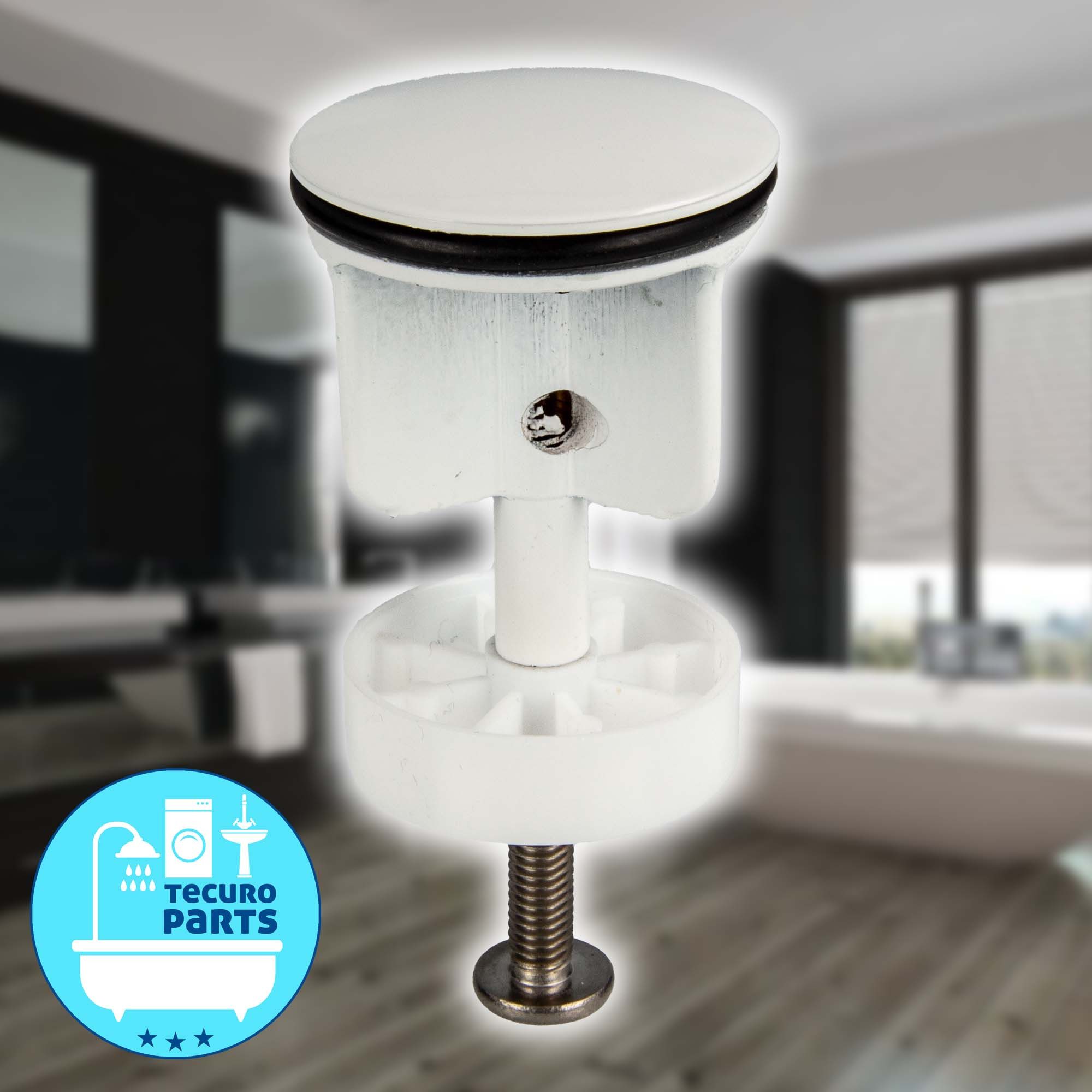 tecuro Ablaufventil Excenterstopfen Ø 40 mm für 1 1/4" Ablaufventil