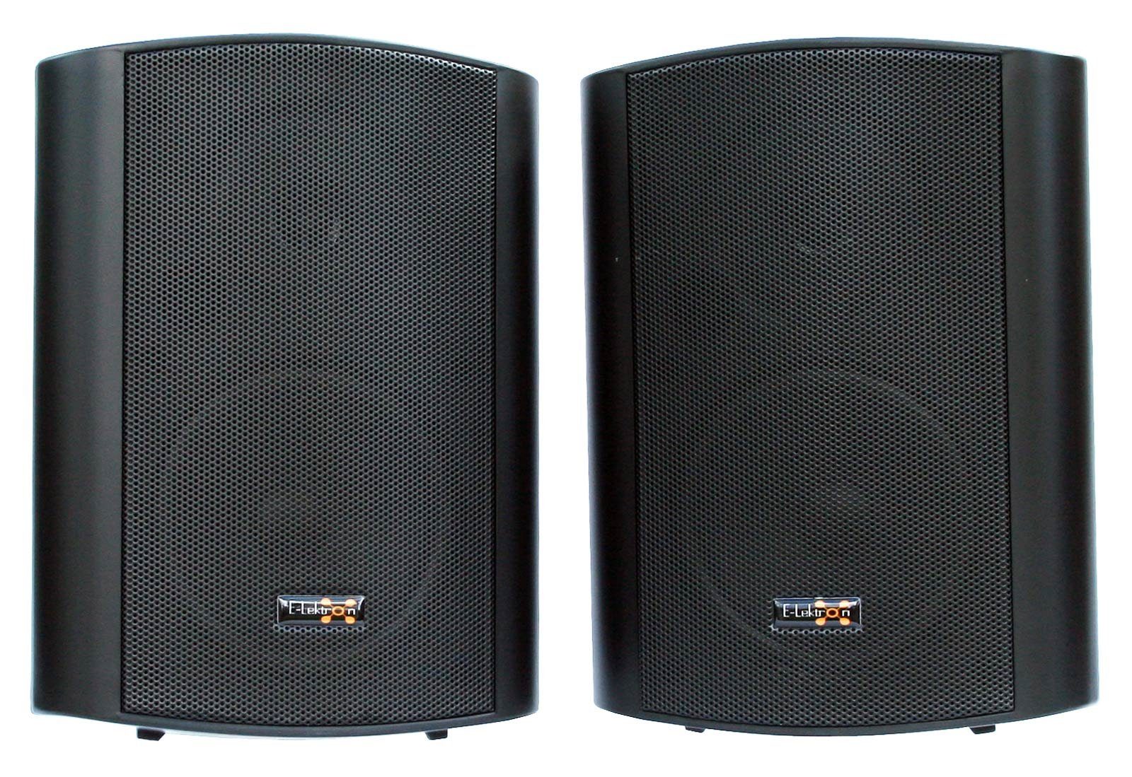 Aktives (60 Lautsprecherpaar) EWL5-A Lautsprecher E-Lektron schwarz W, Stereo