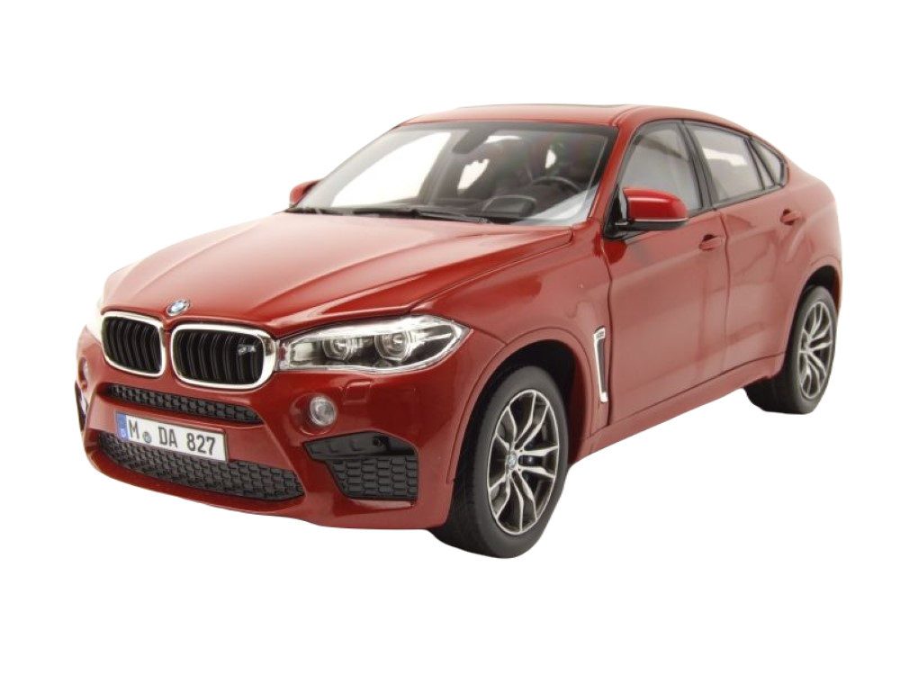 Norev Modellauto BMW X6 M 2015 rot metallic, Maßstab 1:18