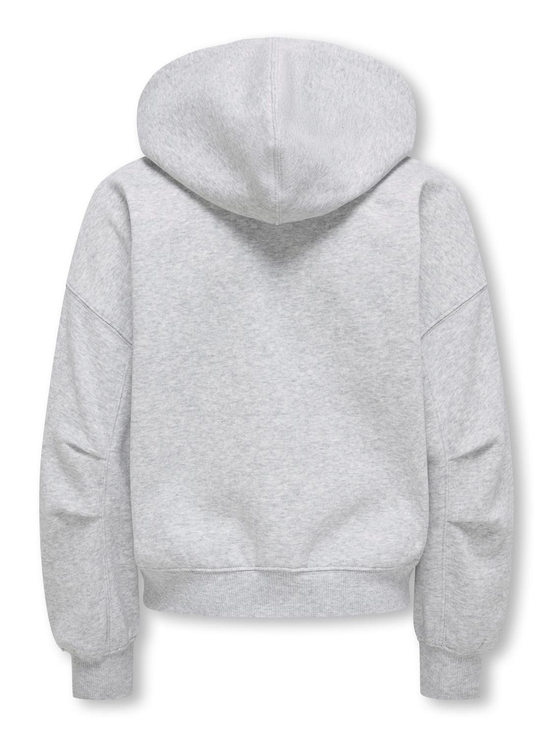 KIDS ONLY Kapuzensweatjacke KOGEVISA L/S ZIP HOOD OVS SWT