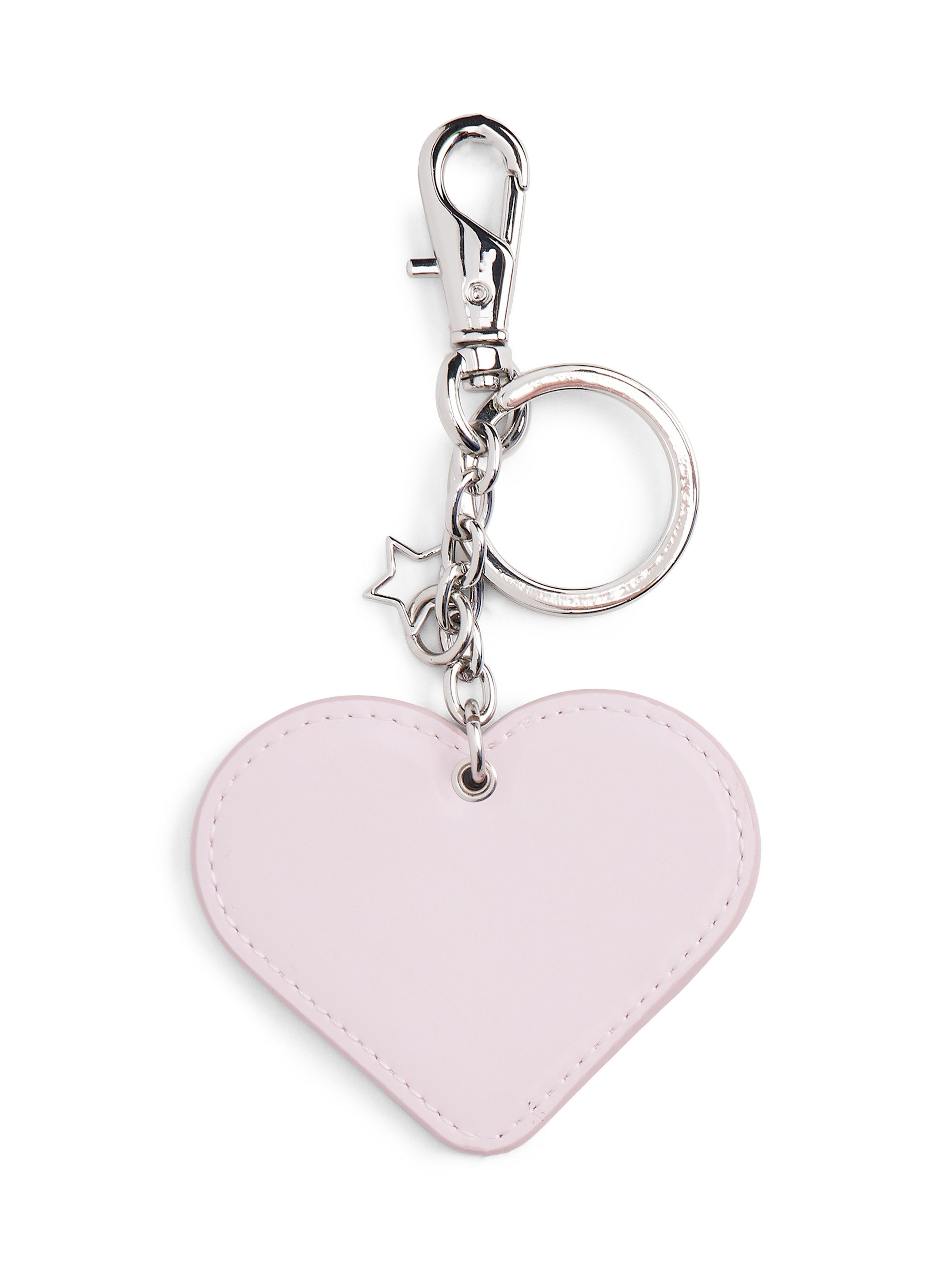 Tommy Jeans Schlüsselanhänger TJW PU HEART CHARM, Taschenanhänger, Accessoires, Taschen Charm, Bag Charm in Herzform