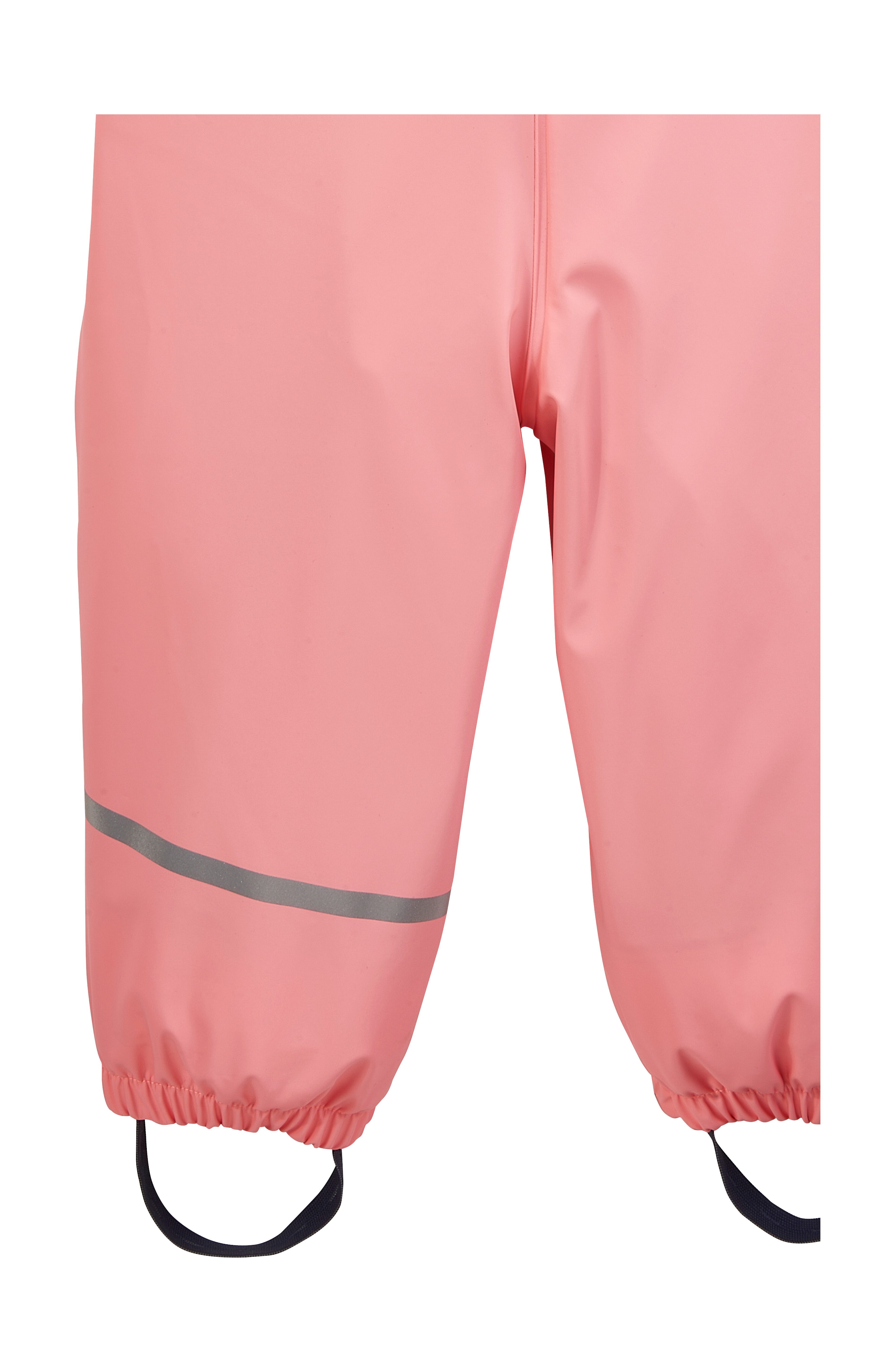 first instinct by killtec Funktionshose FIOS 63 MNS PNTS Wasserdichte Regenhose, reflektierend, verstellbare Träger – Bild 4 von 5