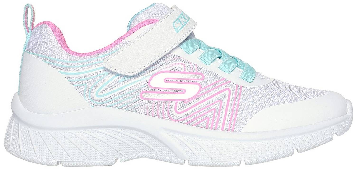 Skechers Microspec Plus Swirl Sweet White Sneaker