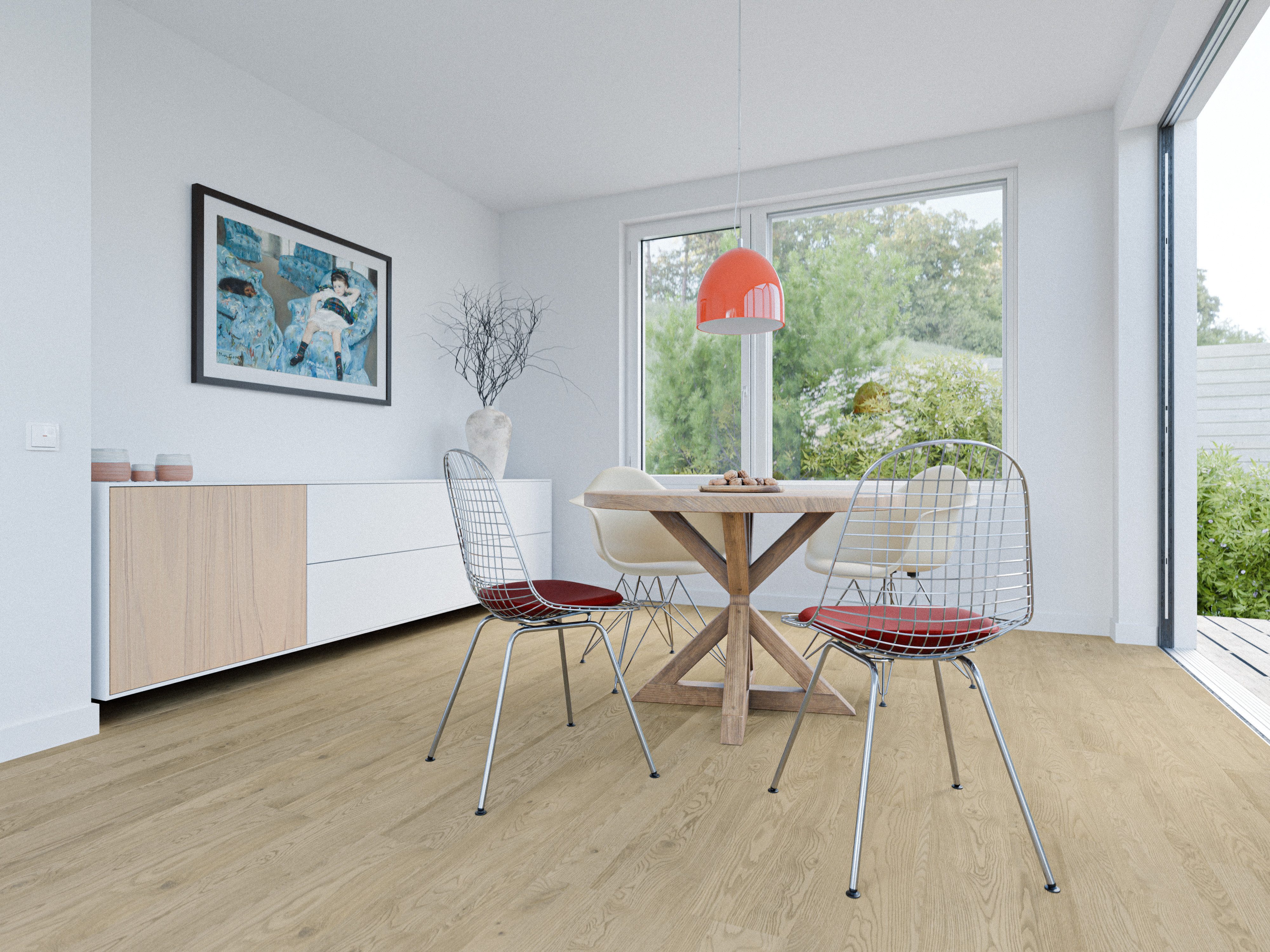 Timefloor Vinylboden Vinylboden Rigid SPC Viva Eiche Beige Landhausdiele