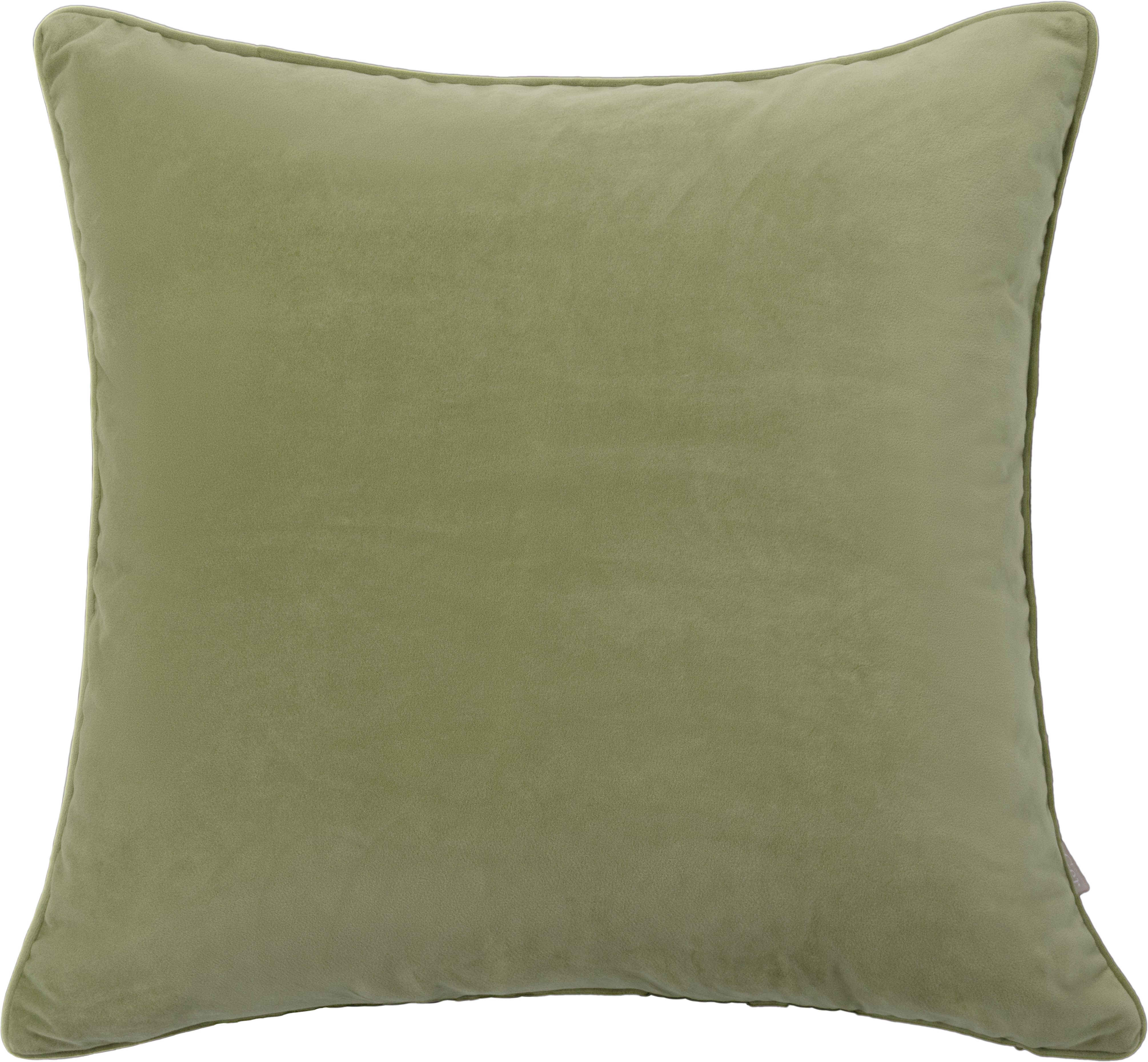 LeGer Home by Lena Gercke Dekokissen Samt Ladina 2, kuschelig, ohne Füllung. Reduzierter Preis € 9,98. Unverbindliche Preisempfehlung € 22,00