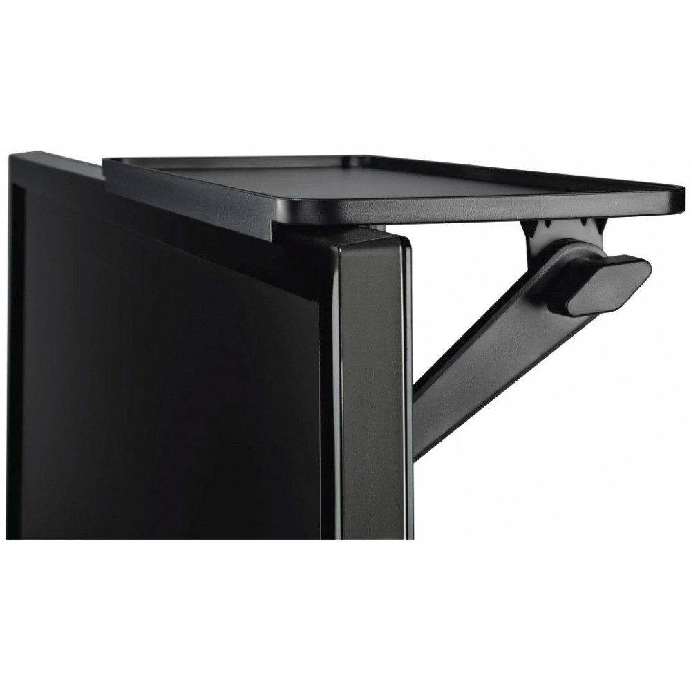 Hama TV-Ständer Hama Bildschirmregal für TV und Monitore - platzsparend., (Platzsparend anbringen, ideal für Zubehör, Platzsparend anbringen, ideal für Zubehör)