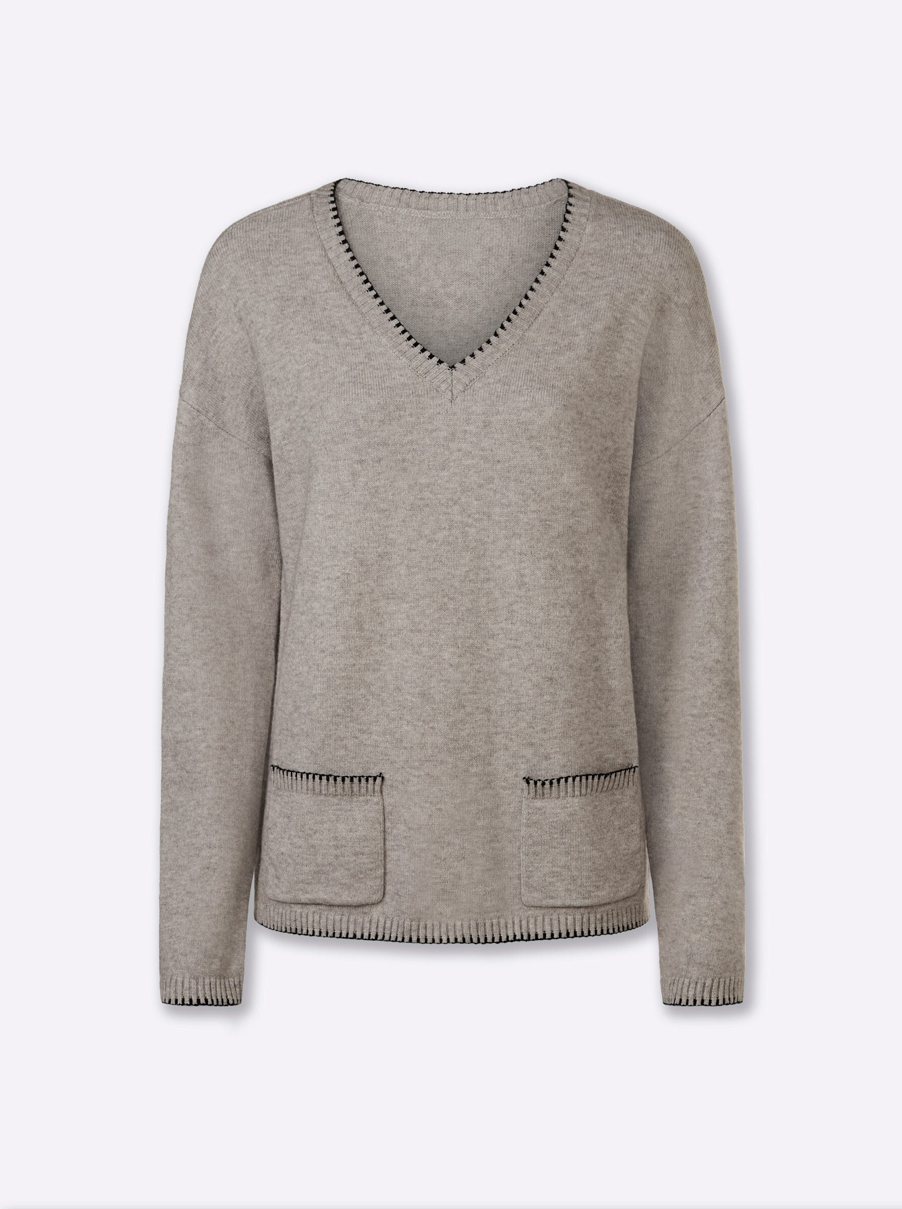 heine Strickpullover Pullover Langarm Feinstrick