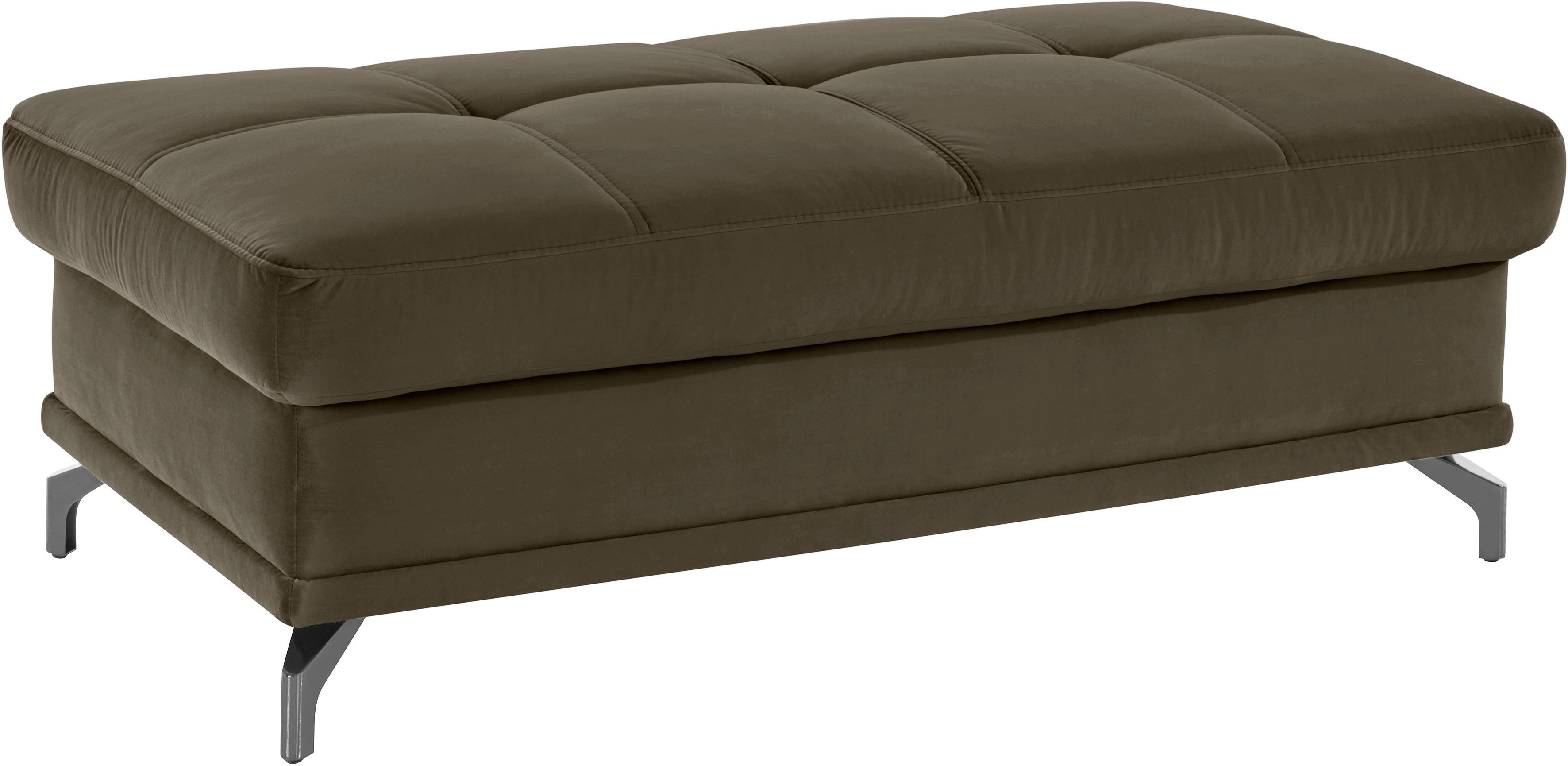OTTO home Polsterhocker Costello, B: 133 cm, individuell zu kombinieren, Federkern