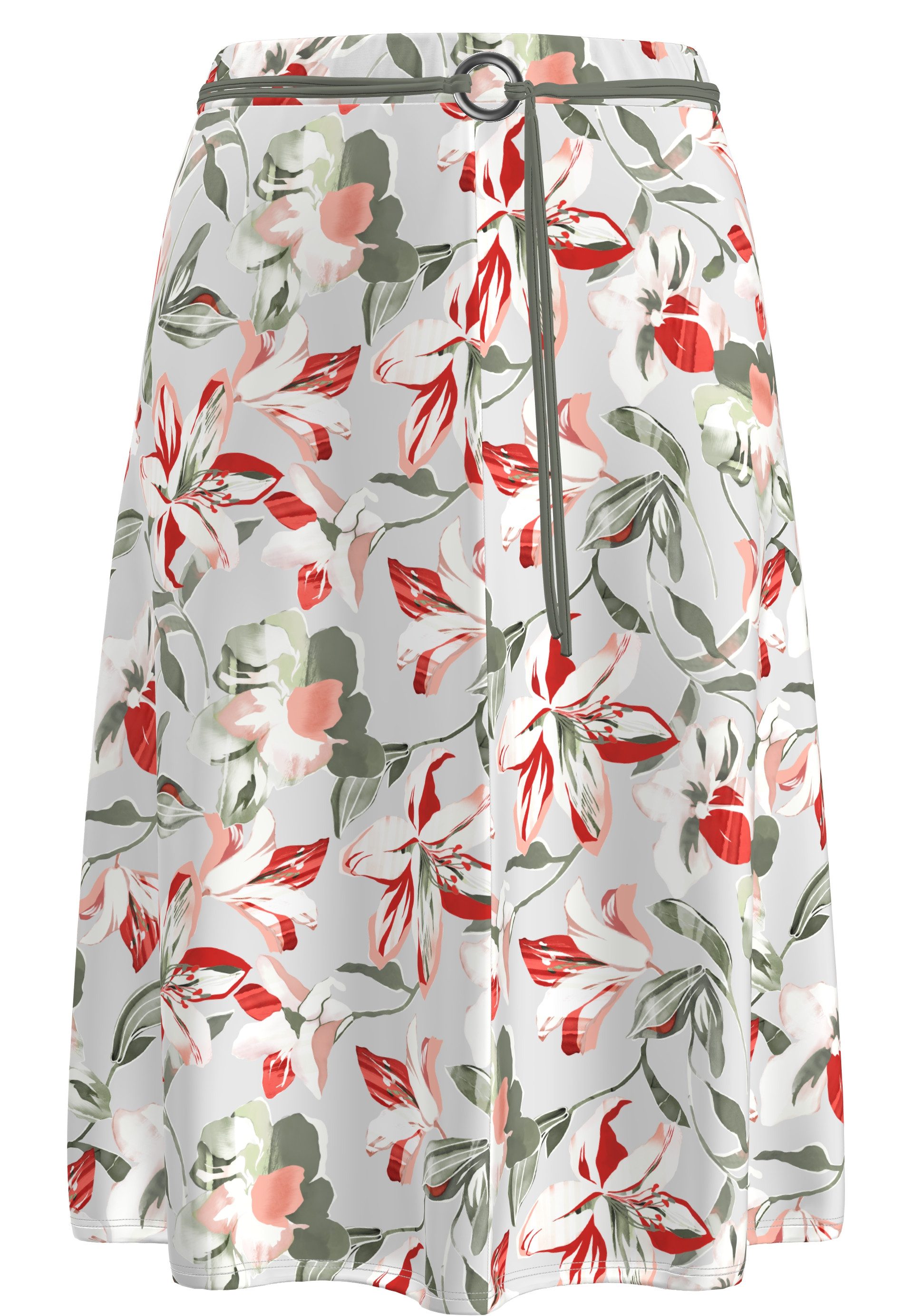 FRANK WALDER A-Linien-Rock mit Bindegürtel günstig online kaufen