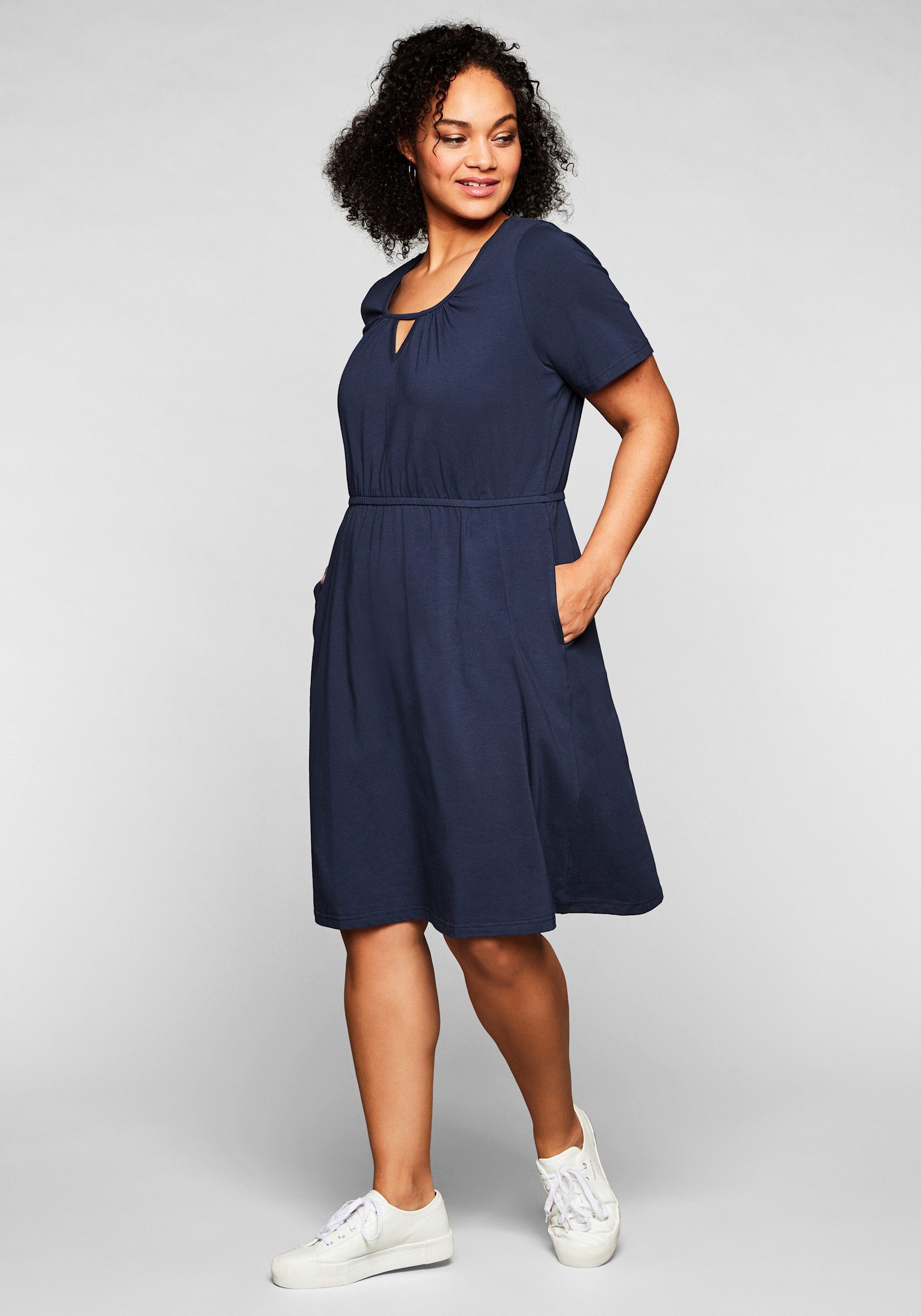 Sheego Jerseykleid Jerseykleid günstig online kaufen