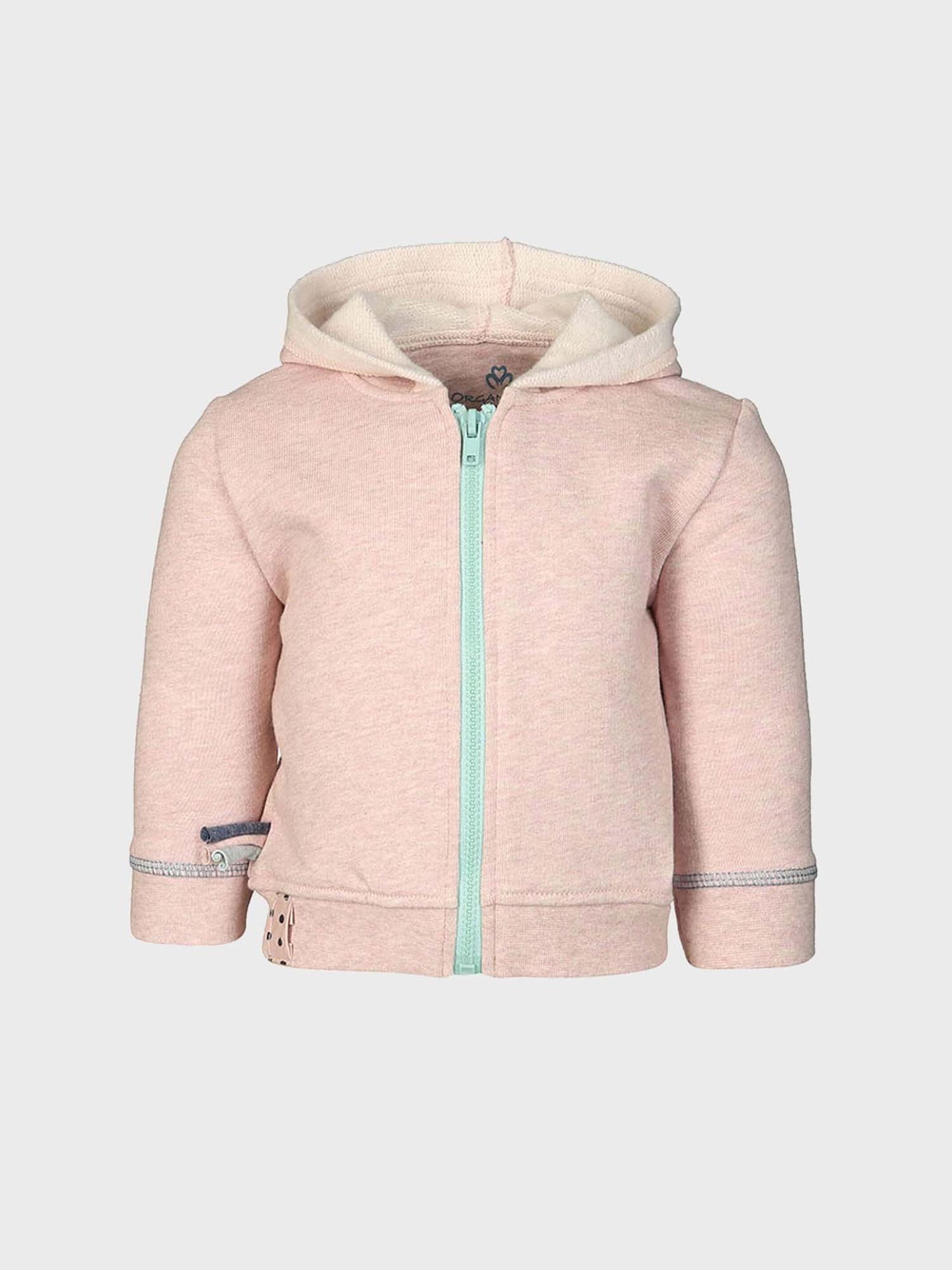 Kapuzenfleecejacke Baby Kapuzen-Sweatjacke aus Bio-Baumwolle