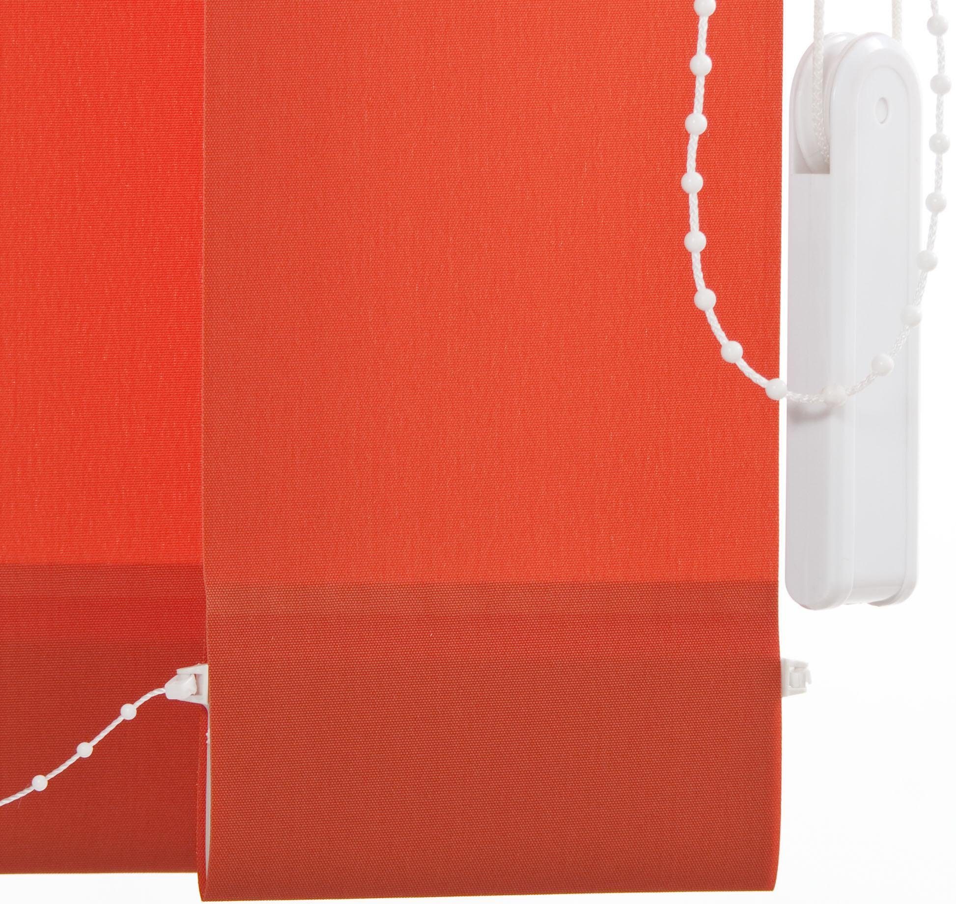 Bohren Vertikalanlage Lamellenvorhang rot mit mm, Liedeco, 127