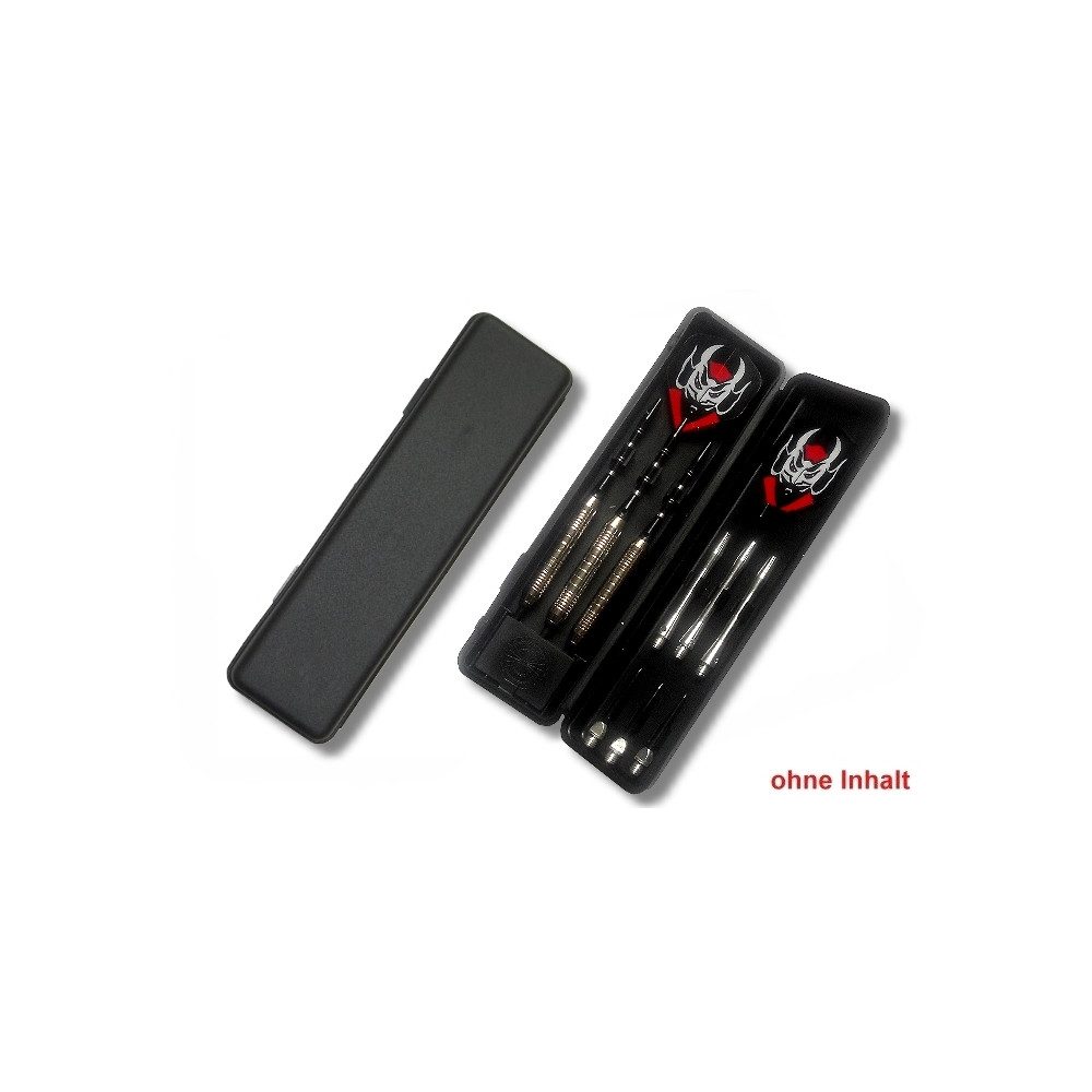 Dartpfeil Karella Dartbox Two Fold Box PVC schwarz für Darts.
