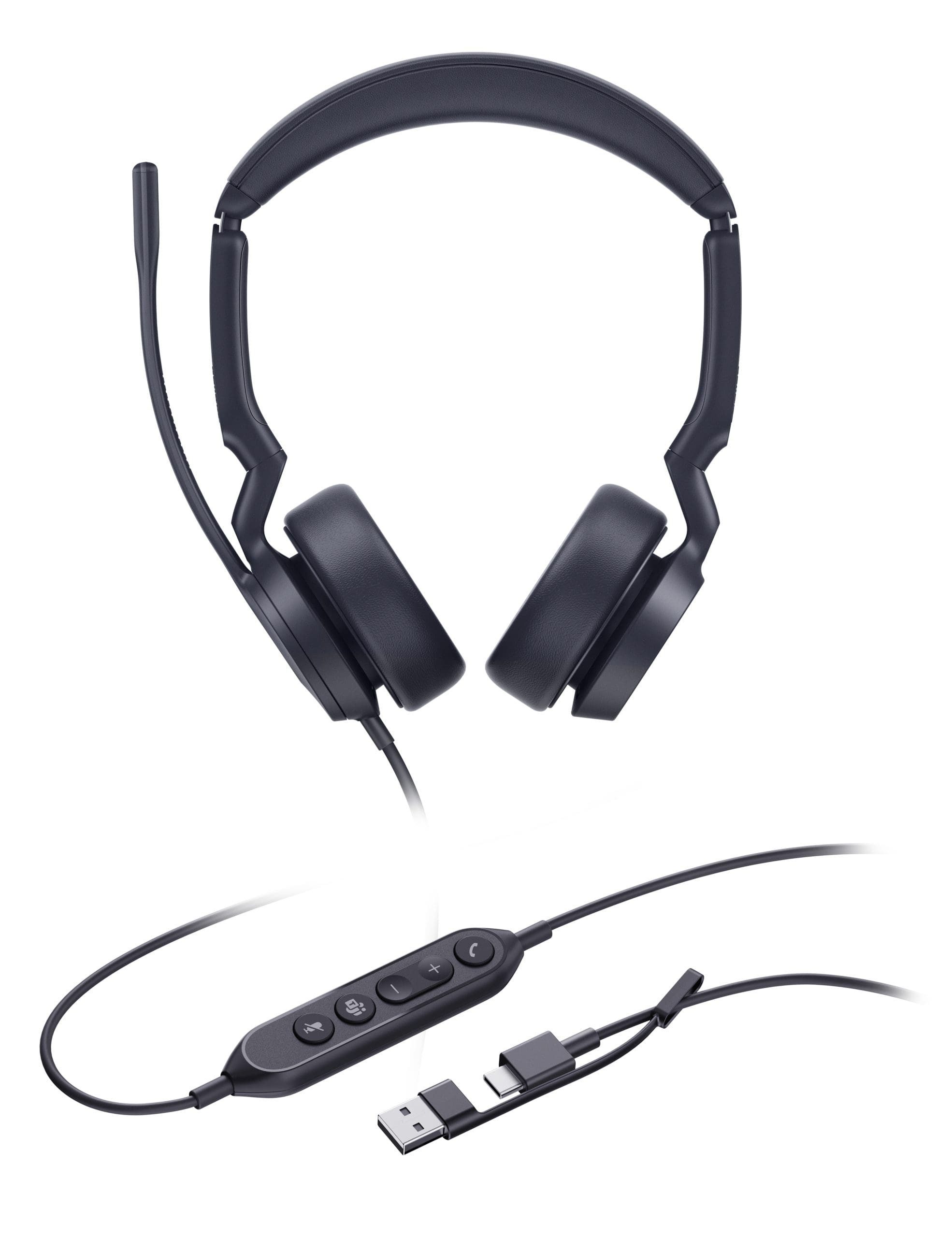 Yealink Yealink Headset UH44 Dual Teams USB-C/A PC-Headset