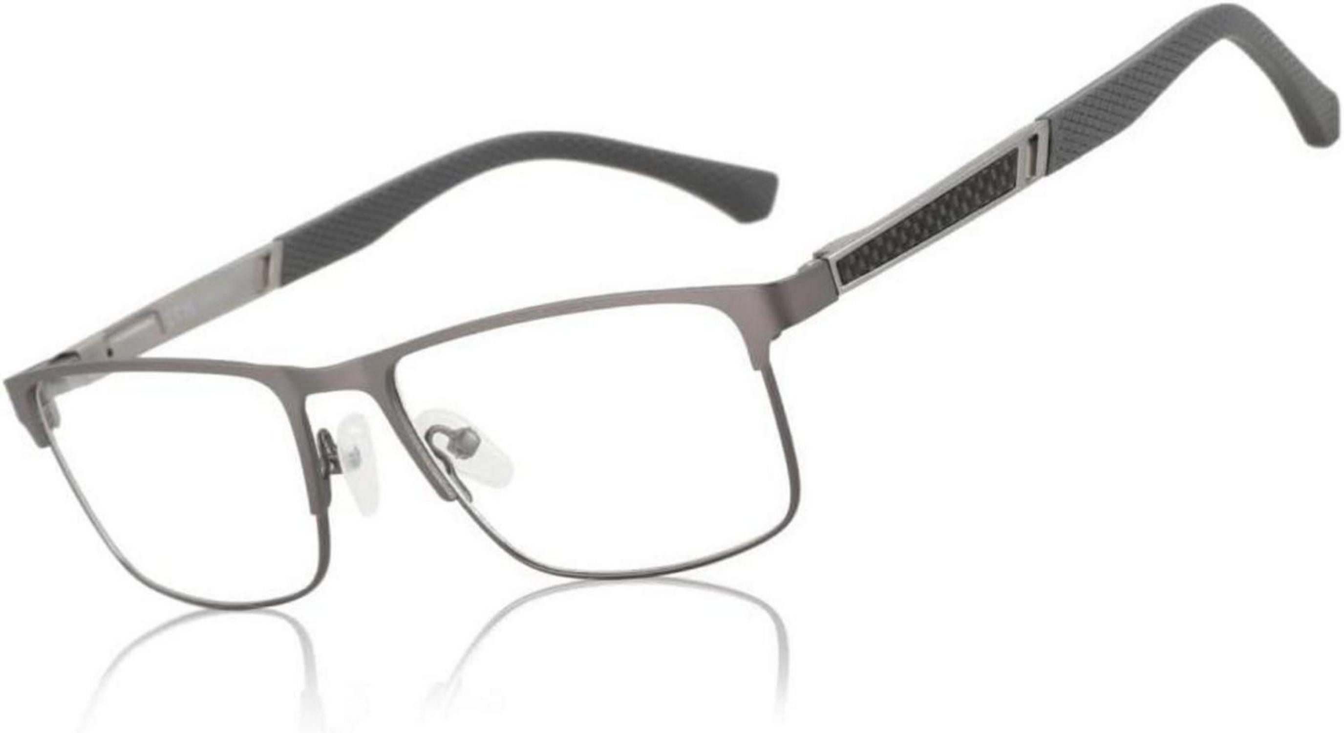LuxusKollektion Wayfarer Herren Lesebrille Blaulichtfilter Metallgestell Sportbrille