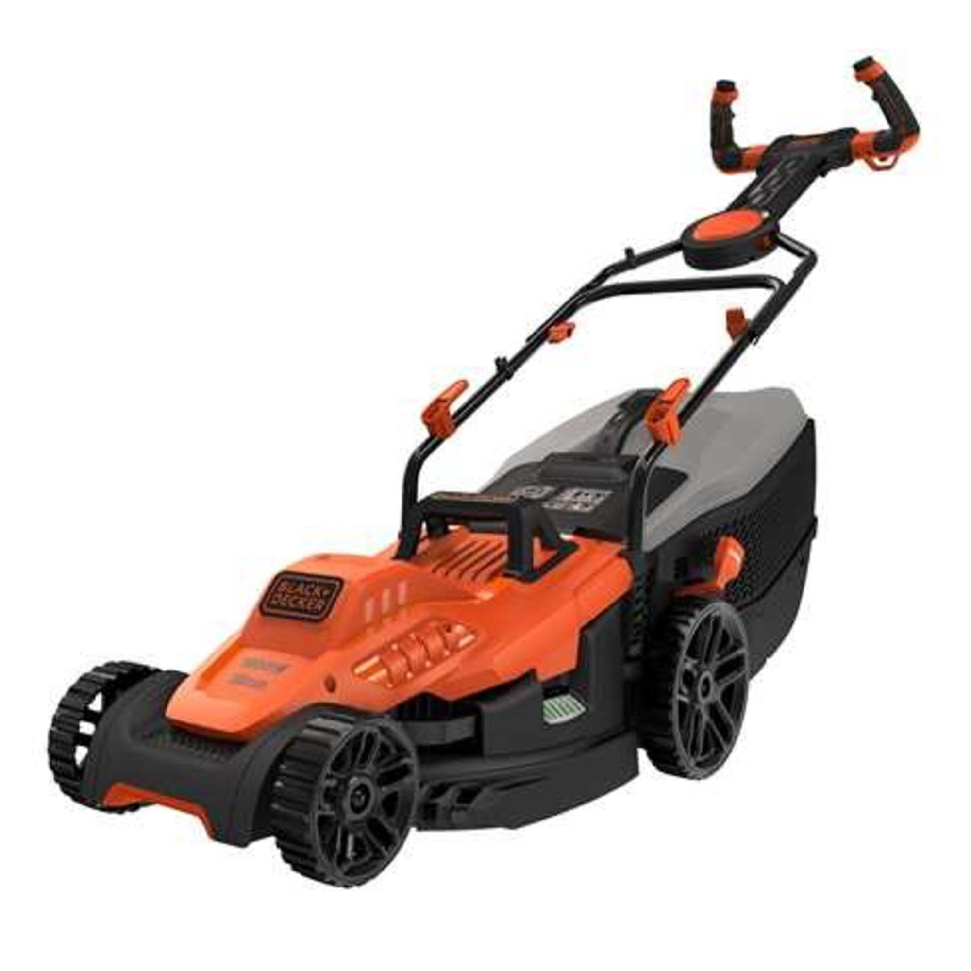 Black + Decker Elektrorasenmäher Rasenmäher BEMW471ES-QS, 38cm